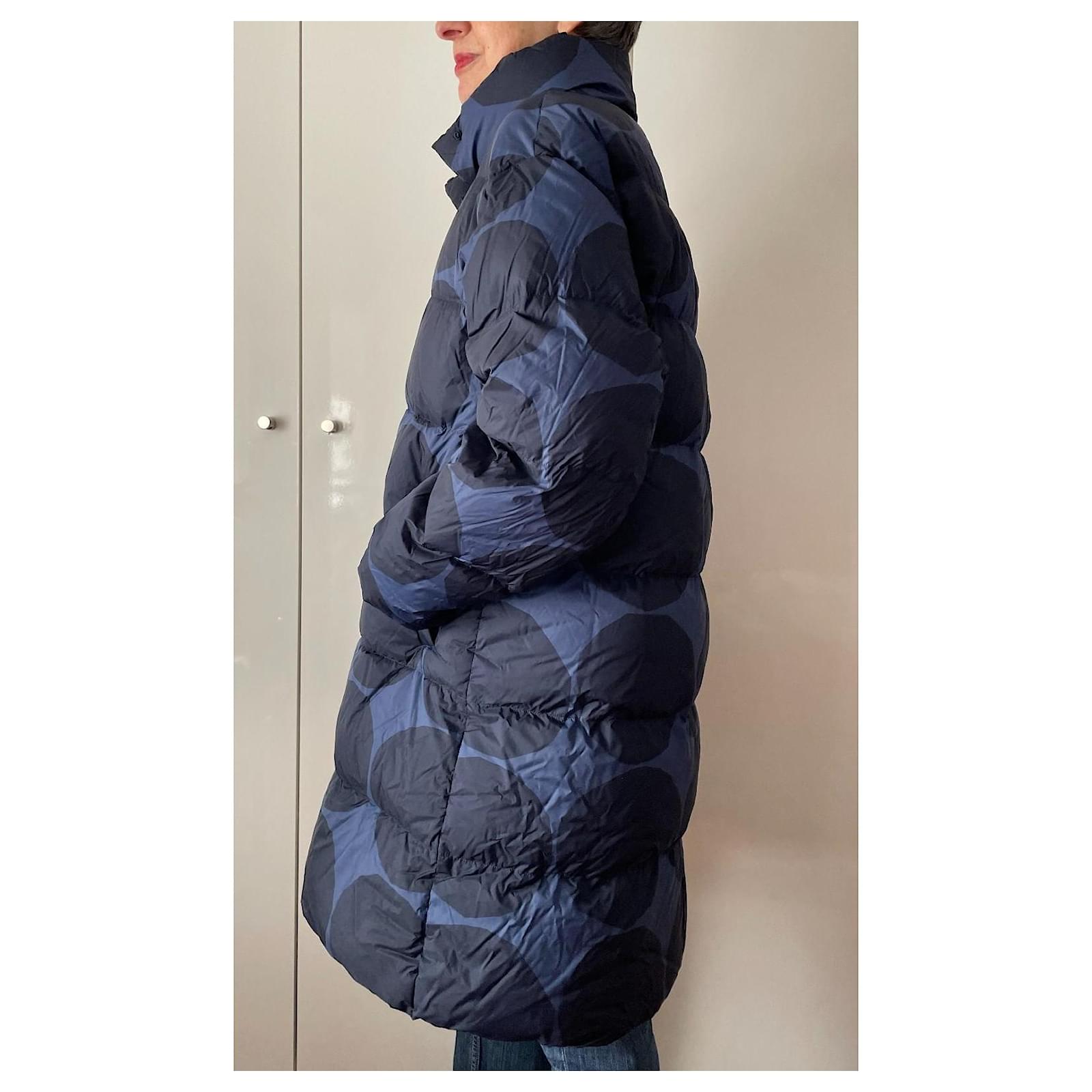 Uniqlo Marimekko Ultra Light Down Blue Dark blue Polyamide ref