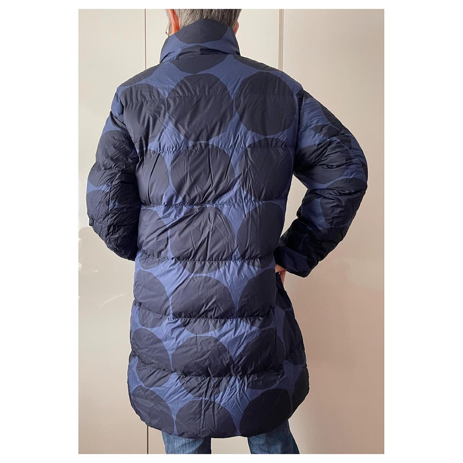Uniqlo Marimekko Ultra Light Down Blue Dark blue Polyamide ref