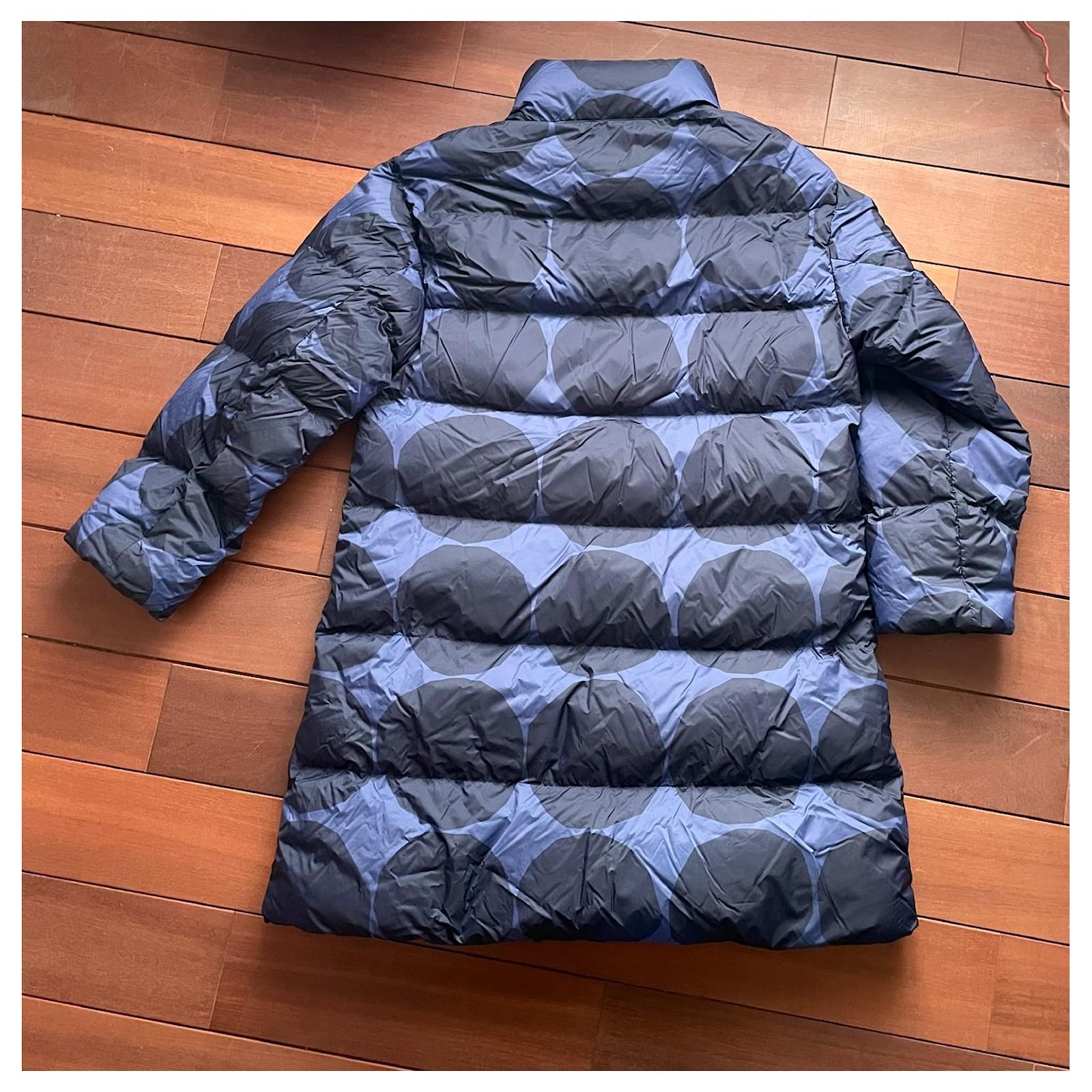 Uniqlo Marimekko Ultra Light Down Blue Dark blue Polyamide ref