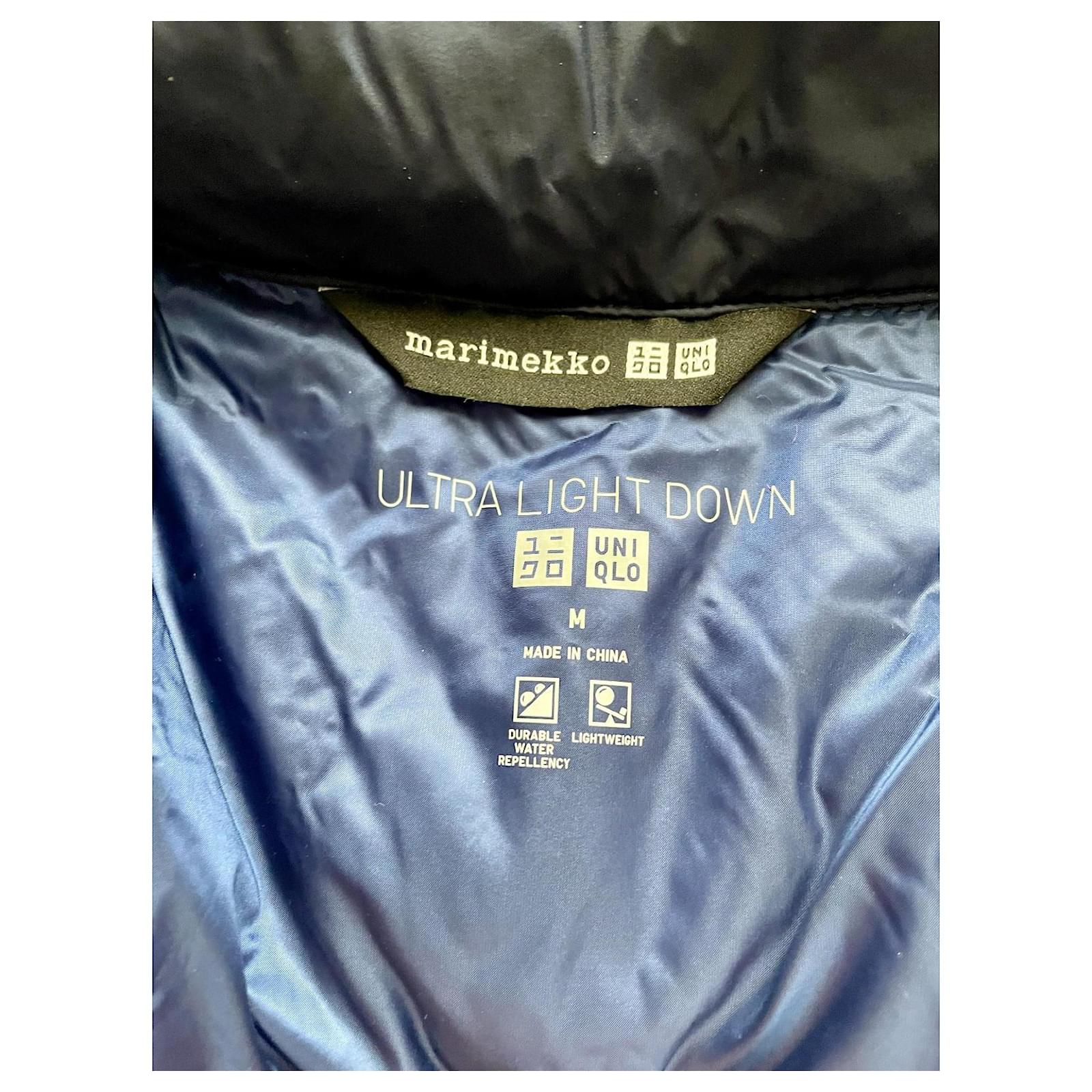 Uniqlo Marimekko Ultra Light Down Blue Dark blue Polyamide ref