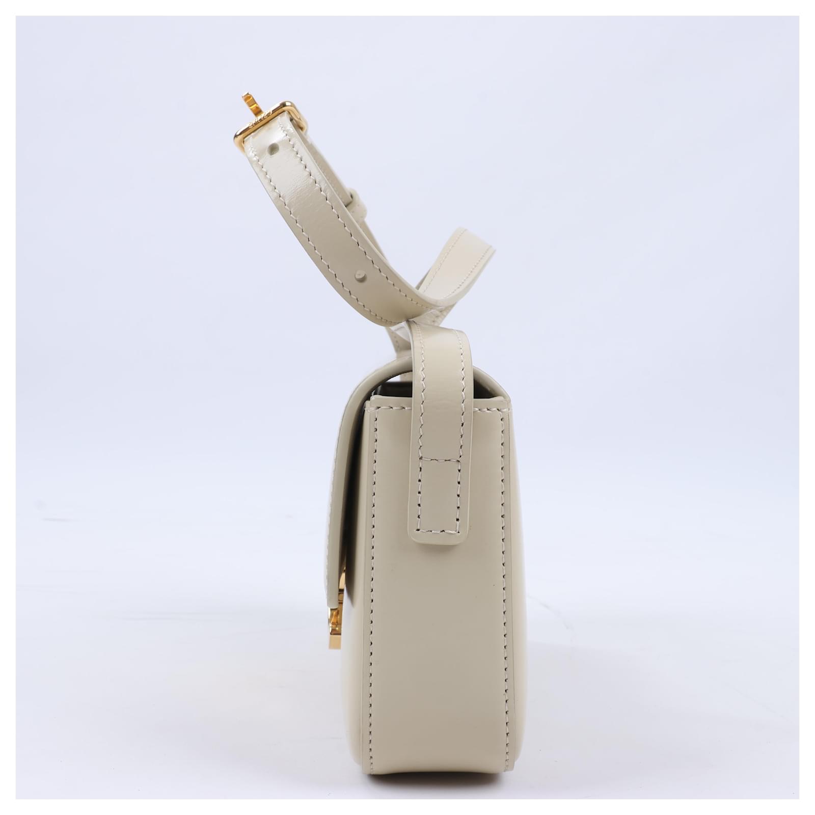 ショルダーバッグ・ポシェット CELINE Women Shoulder Bags 117523FXK03CP Beige Céline Celine Triomphe Smooth Leather Small Shoulder Bag in