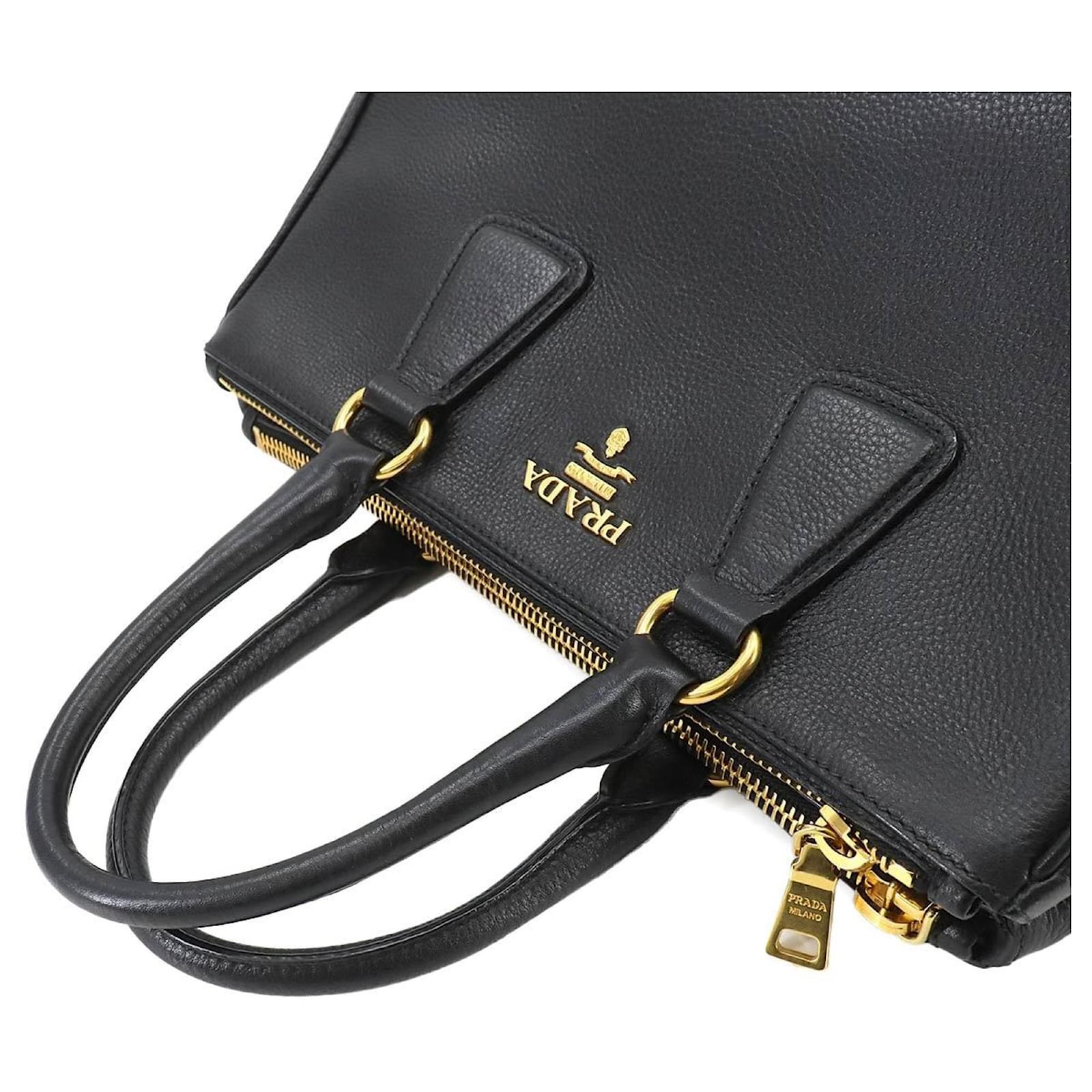 Prada 2way Hand Shoulder Bag Black Leather ref.1886941 - Joli Closet