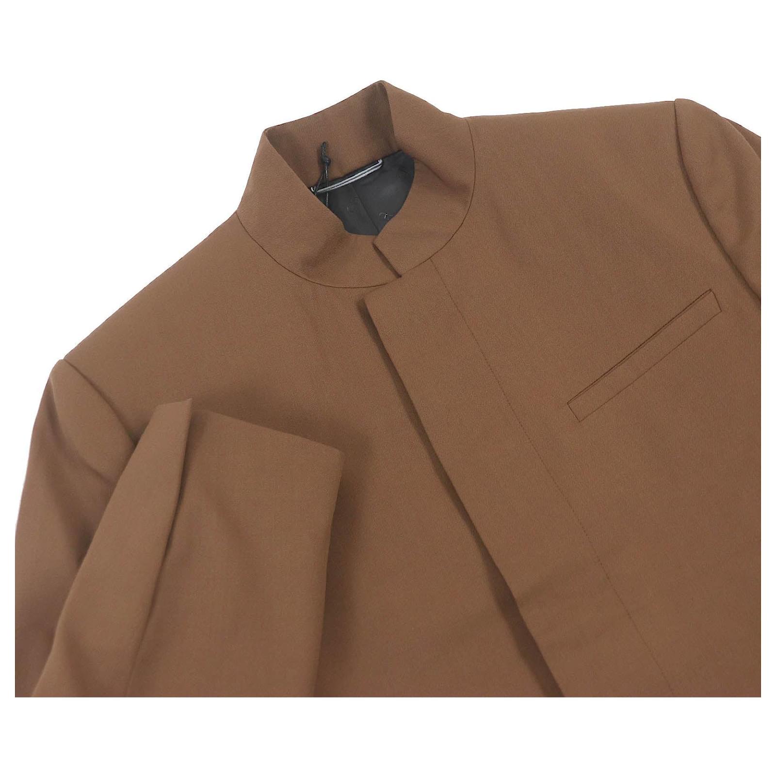 【稀少】Dior Cactus Jack Officer Wool Jacket Dior x CACTUS JACK Collar Jacket Black Men's - SS22 - US