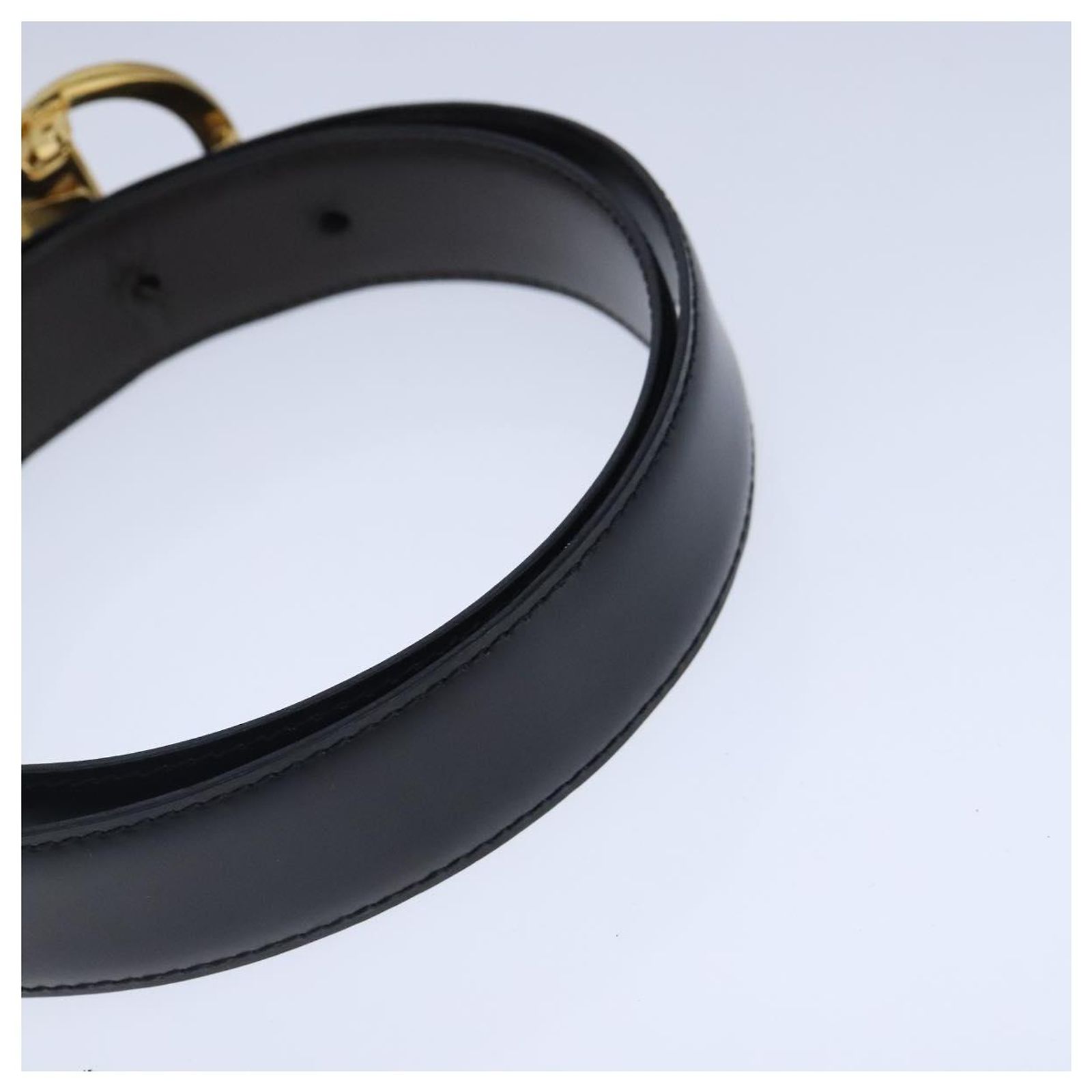 CARTIER Belt Leather 33.9\