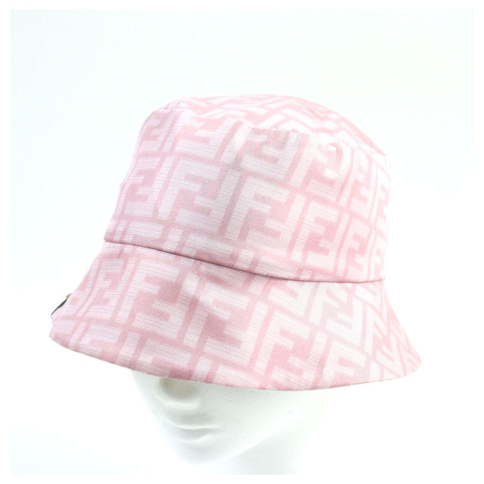 Fendi Pink Silk Bucket Hat Fendi Silk Satin Phone Baguette Blush 1480540 – FASHIONPHILE main image 3