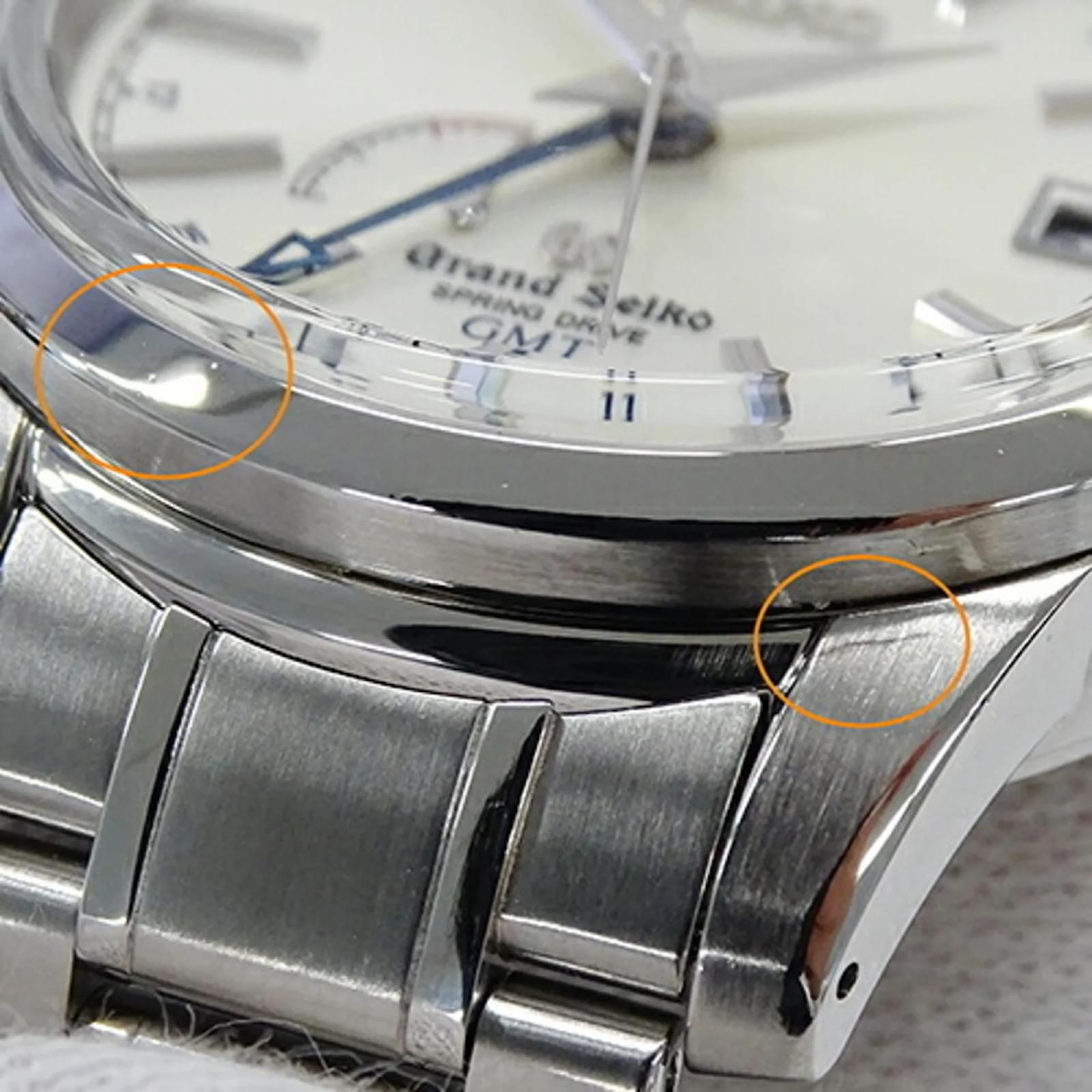 Grand Seiko GS 9R66-0AL0 SBGE025 Men's GMT Spring Drive Watch ref