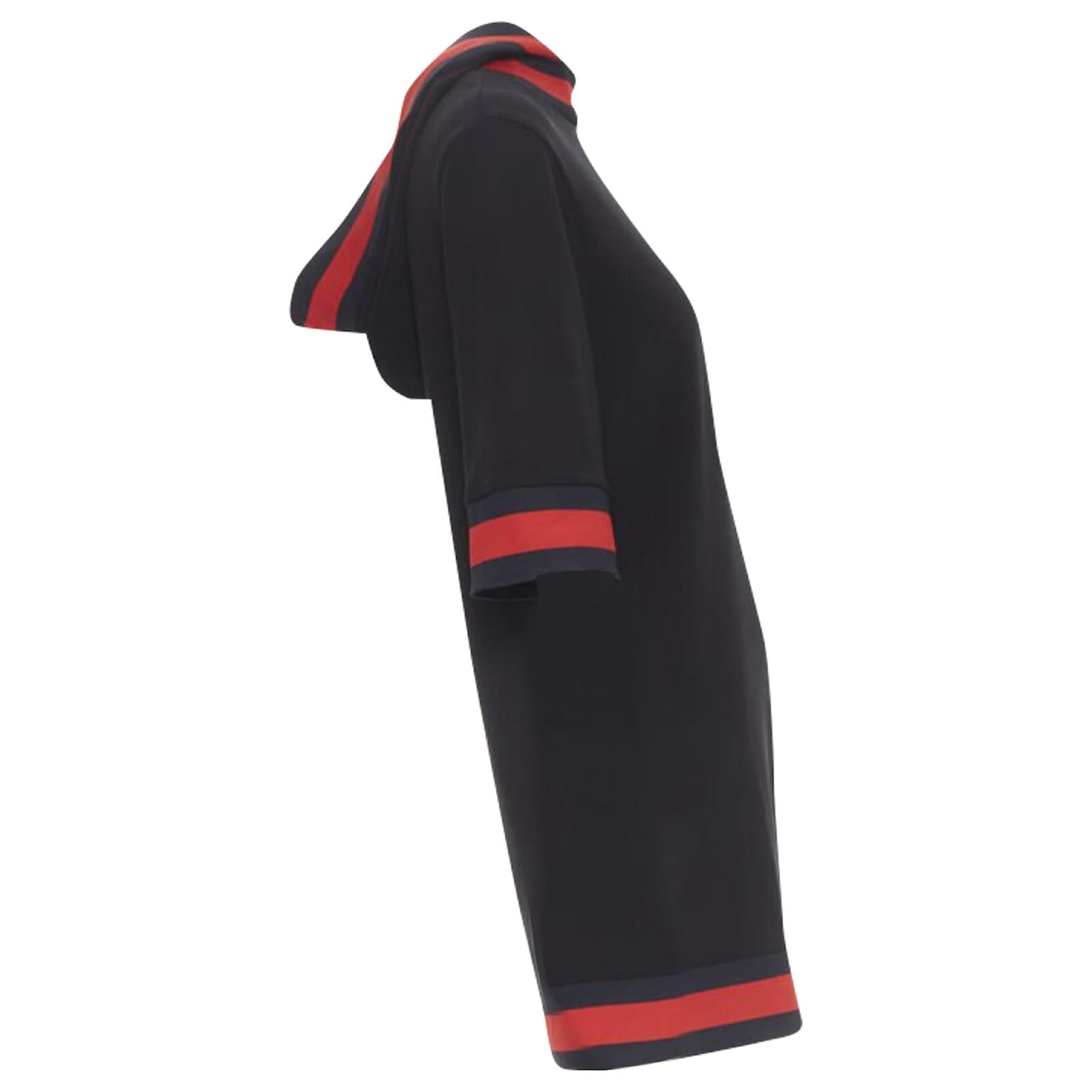 Gucci signature web trim hooded casual dress (Sold) - Joli Closet
