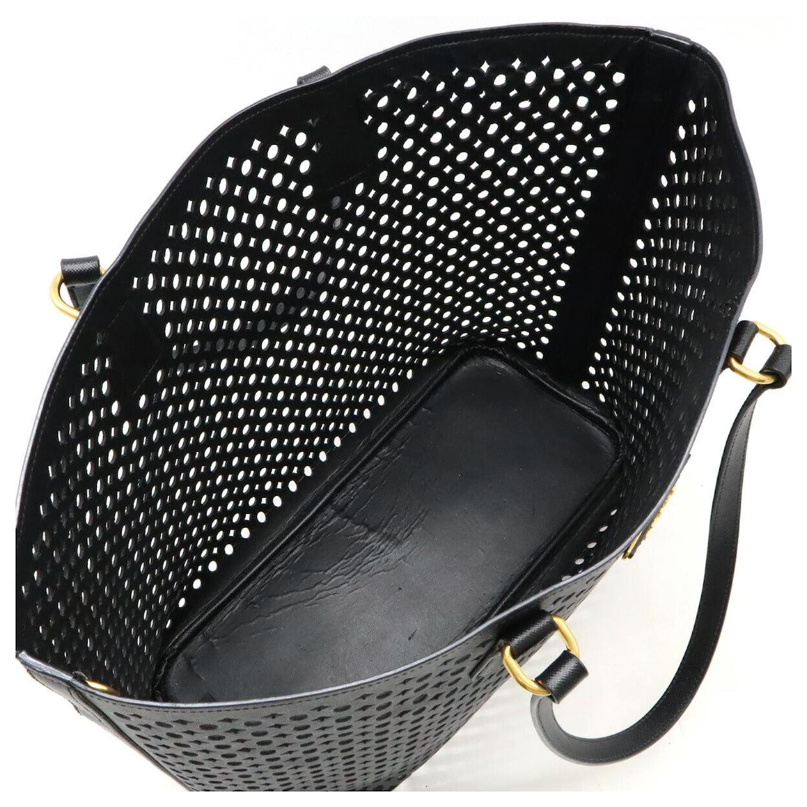 バッグ PRADA PUNCHING LEATHER TOTE HAND BAG s-l400.jpg