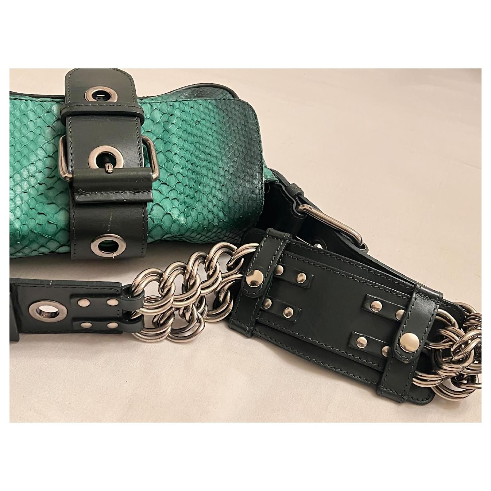 Chloé Limited Edition Python Mini Chain Bag by Phoebe Philo Green