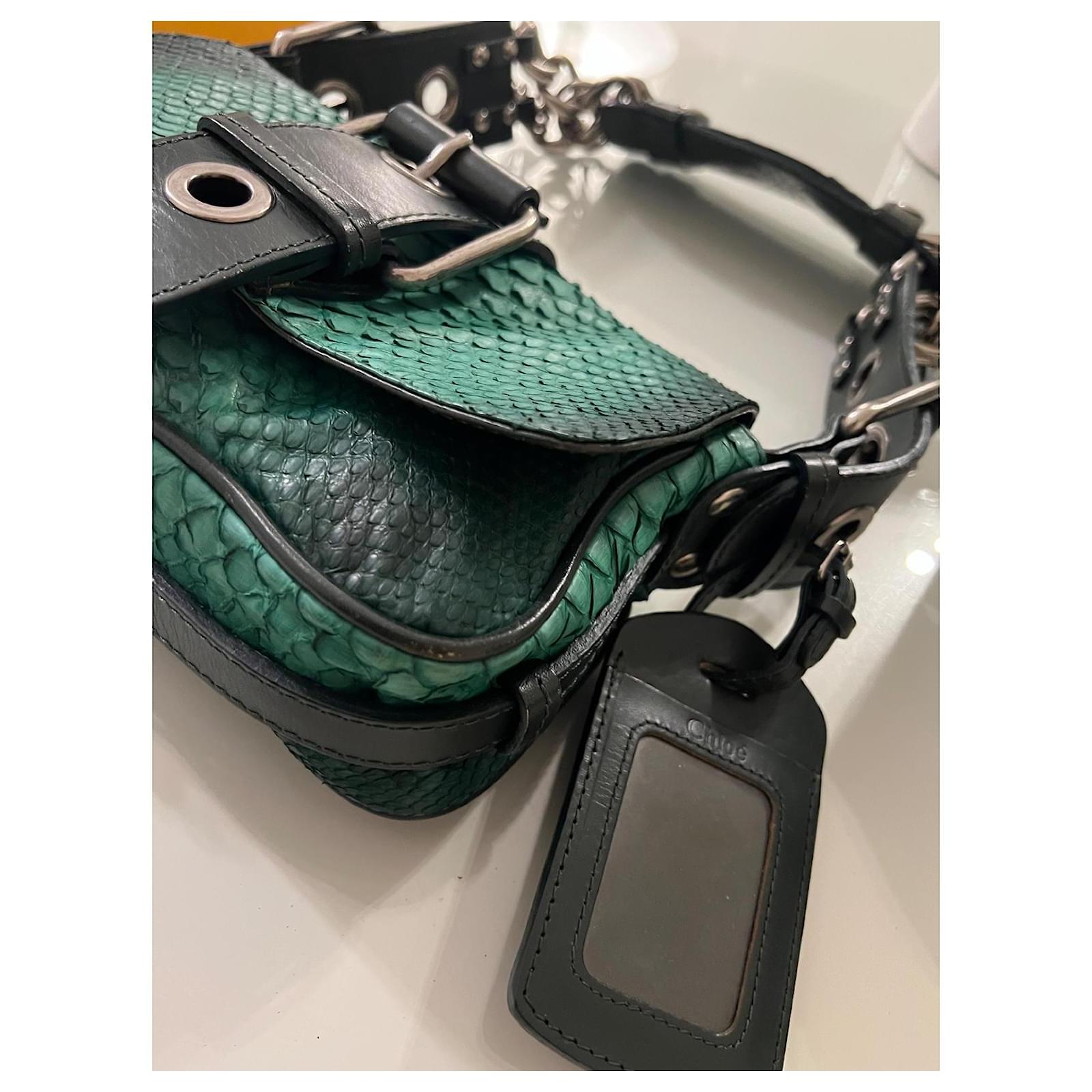 バッグ CHLOE by PHOEBE PHILO CHAIN PYTHON BAG Chloé Limited Edition Python Mini Chain Bag by Phoebe Philo