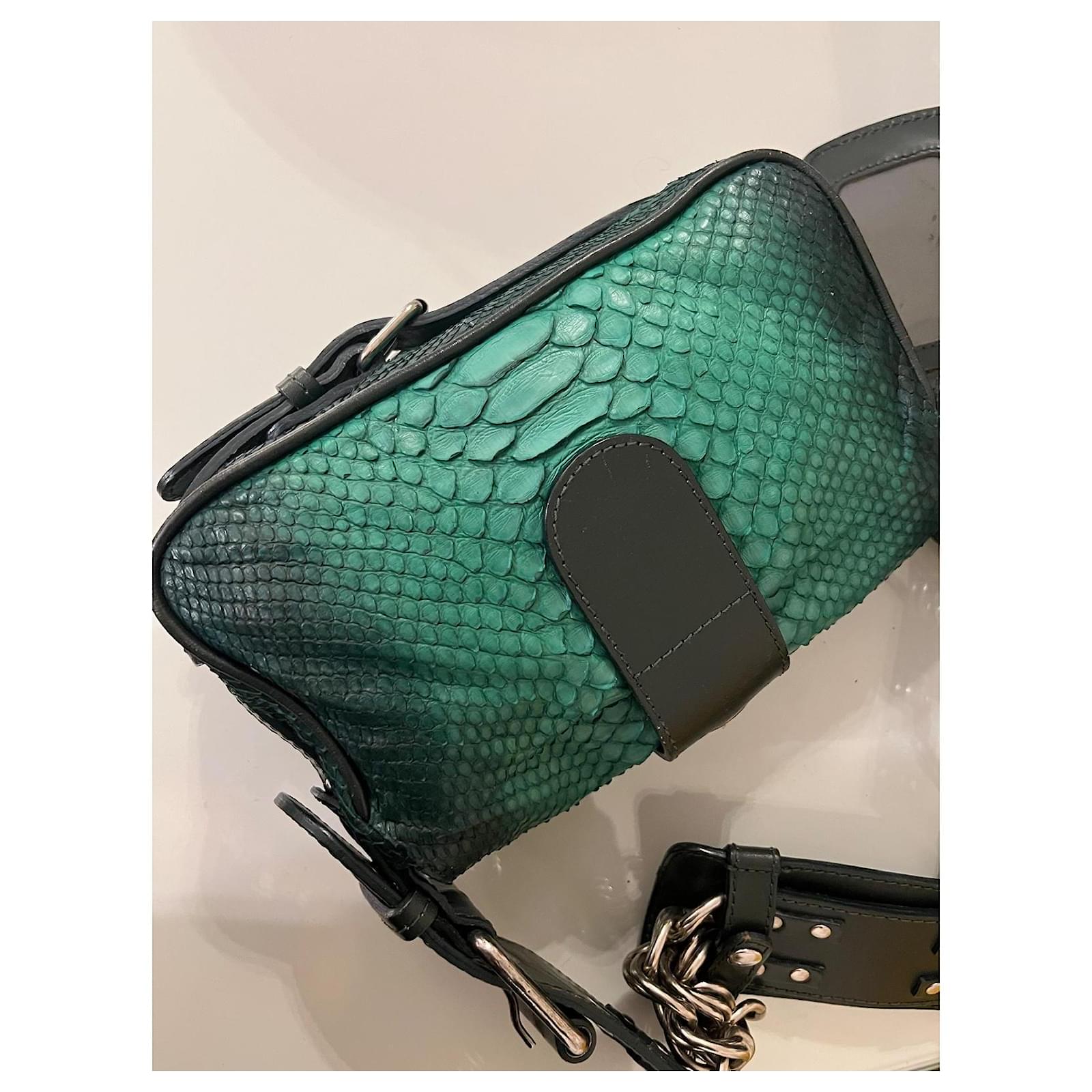 バッグ CHLOE by PHOEBE PHILO CHAIN PYTHON BAG Vintage Chloe Phoebe