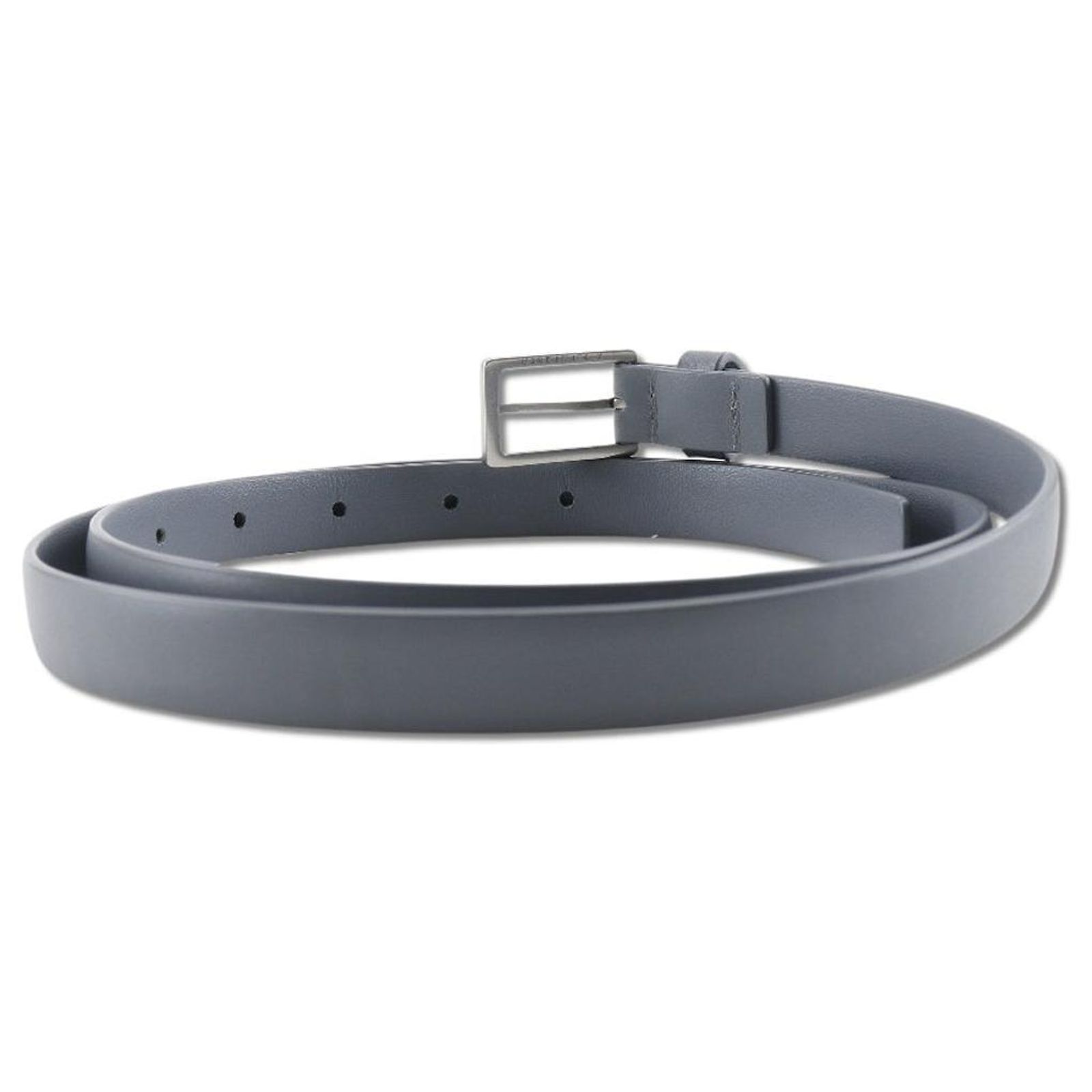 Bottega Veneta Leather Belt Blue Gray Men (Sold) - Joli Closet display picture 2