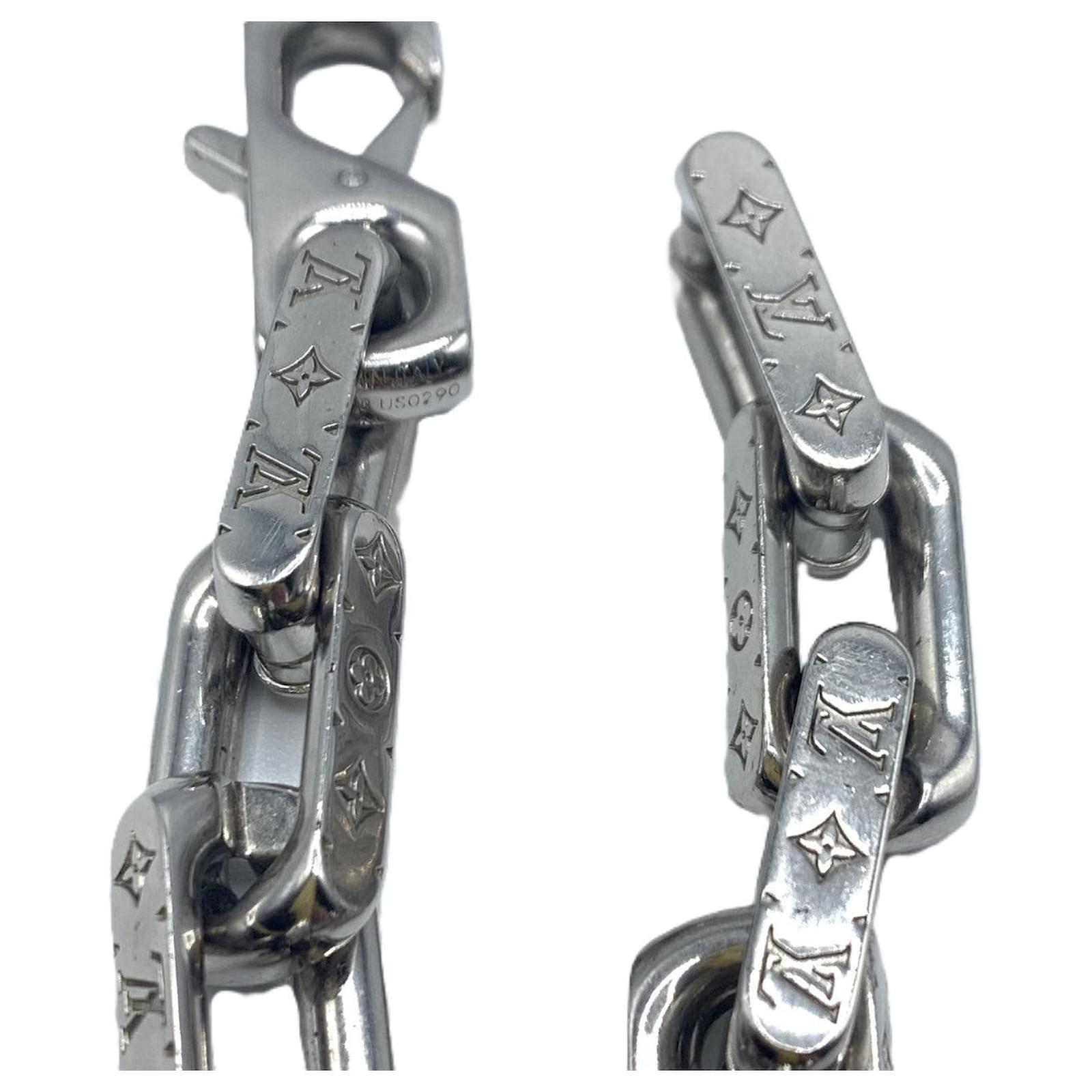 Louis Vuitton Metal Bracelet Chain Monogram M64223 ref