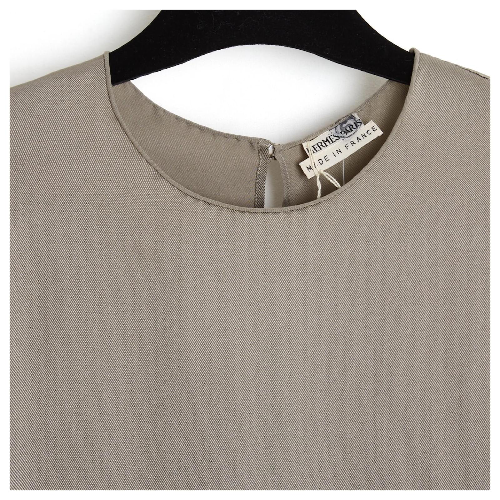 トップス HERMES by Martin Margiela Linen Top HERMES by Martin Margiela Linen Top
