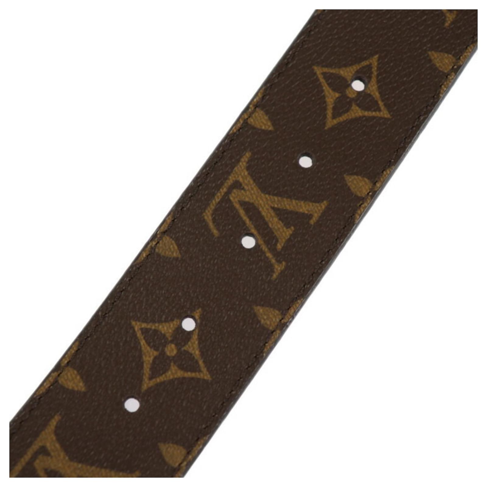 Louis Vuitton NBA Belt by Virgil Abloh Brown Red Blue Monogram ref