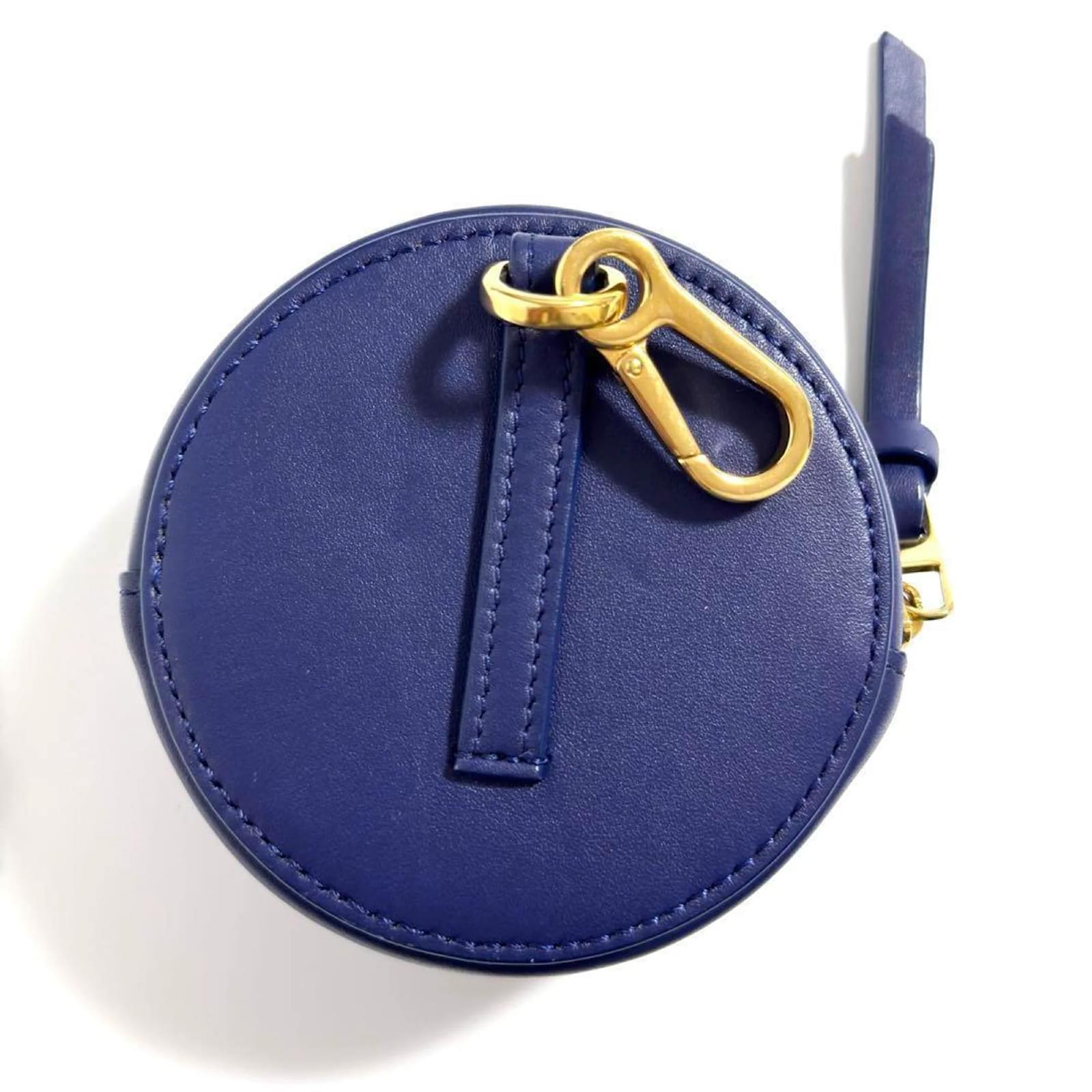 LOEWE ロエベ　coin case coin purse anagram Anagram square coin cardholder in pebble grained calfskin