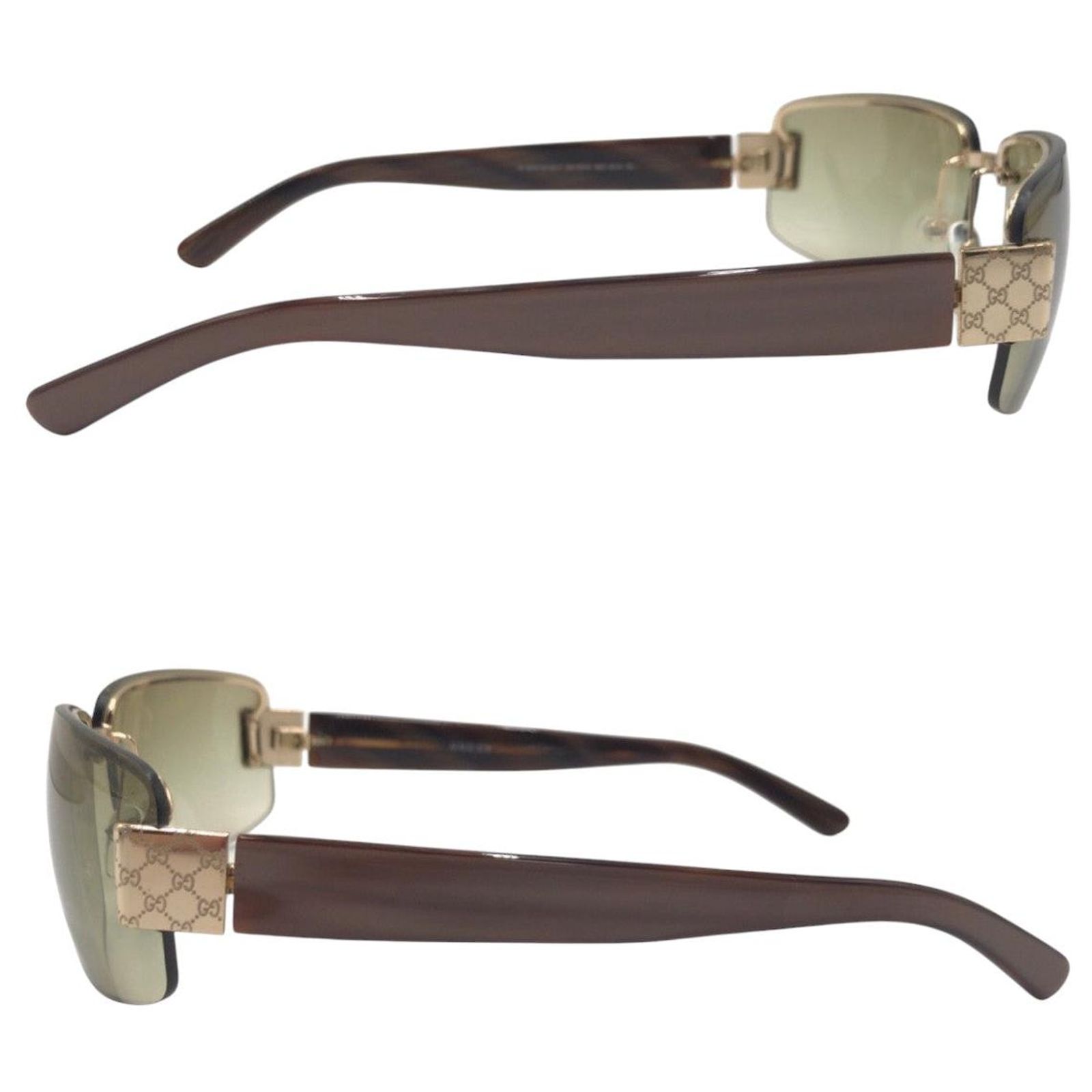 Gucci GG Women Sunglasses 1797/S NR1 61-15 125 Gucci GG Pattern Plastic Sunglasses GG1797/S Green ref  main image 4