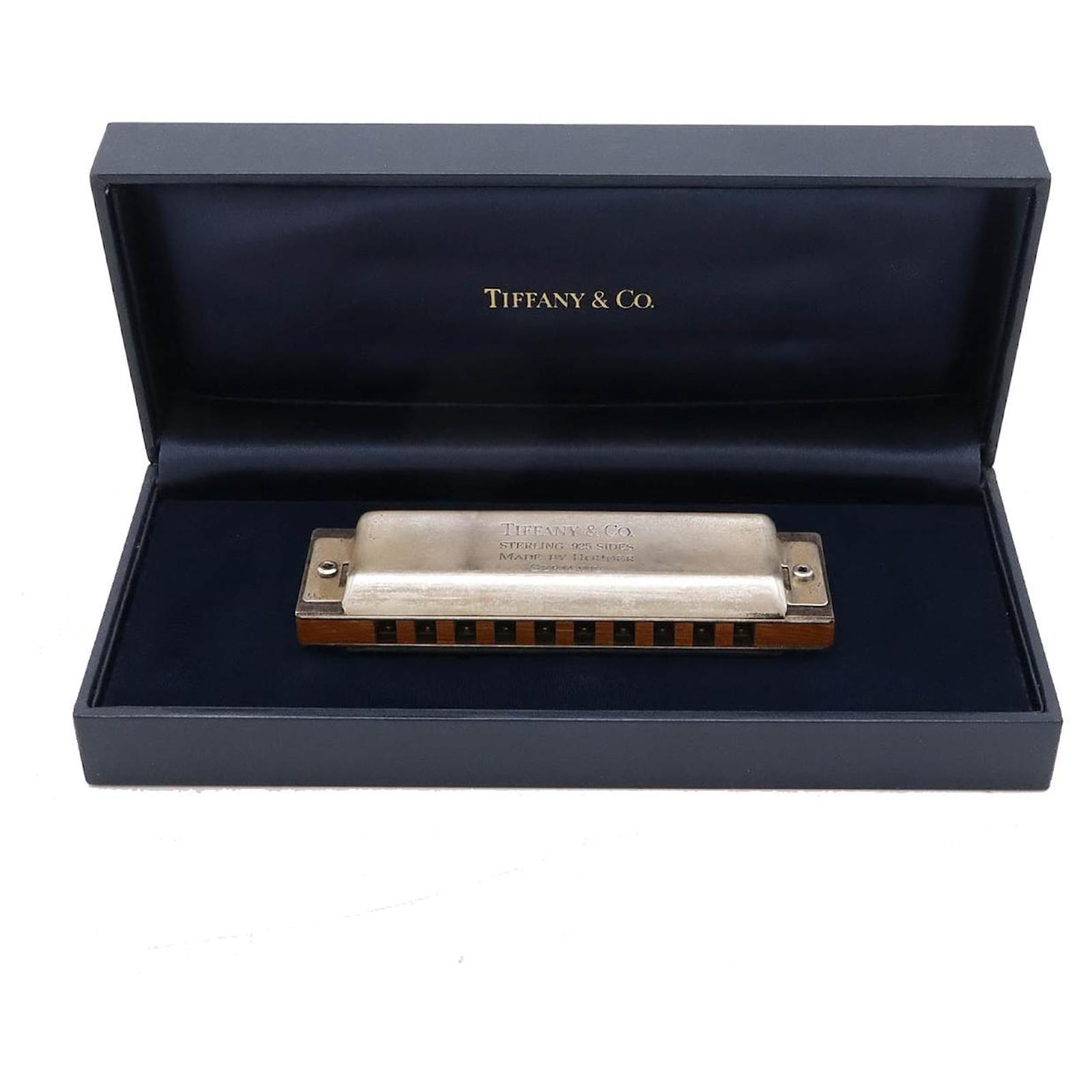TIFFANY & Co. MADE BY HOHNER ハーモニカ Tiffany & Co. x Hohner Sterling Silver 925 Harmonica Genuine