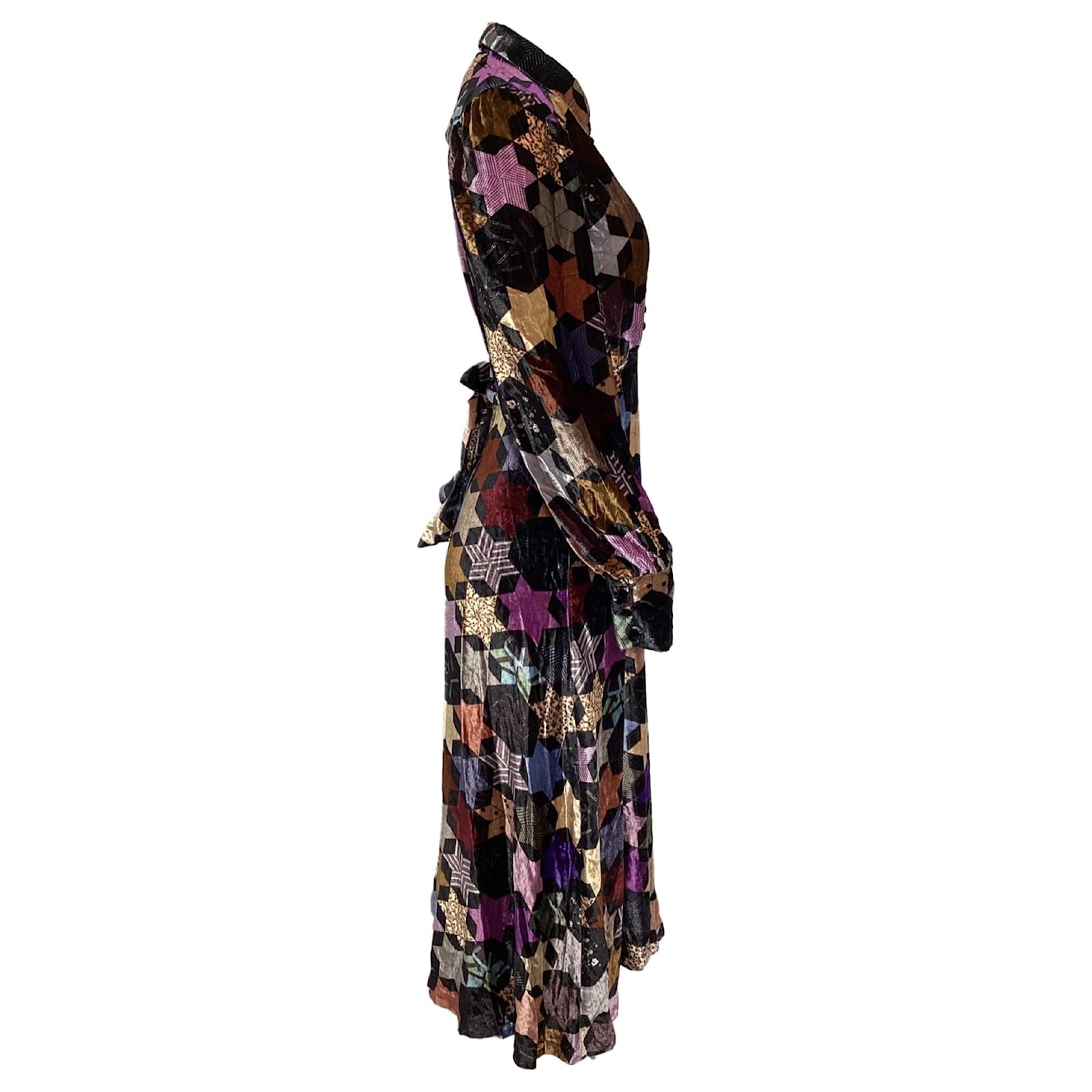 star print midi dress Black Star Print Fit & Flare Midi Dress