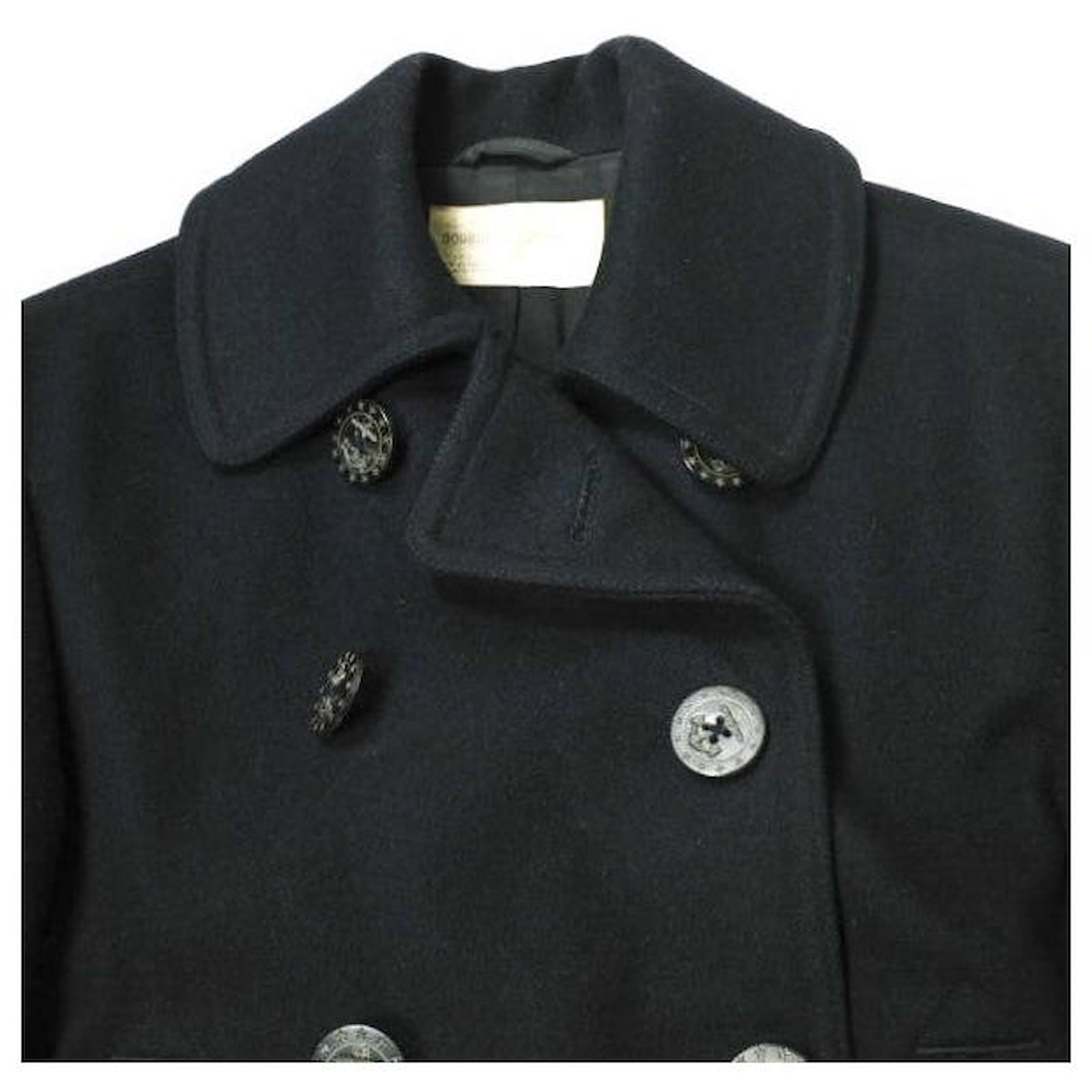 RRL 13STAR 10BUTTON P-COAT M NAVY 定番 ピーコート RALPH LAUREN