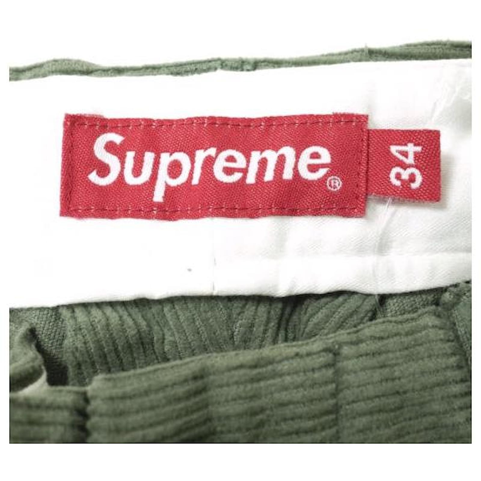 Supreme Gonz Corduroy Chino Pant 34 Cotton ref.1935326 - Joli Closet