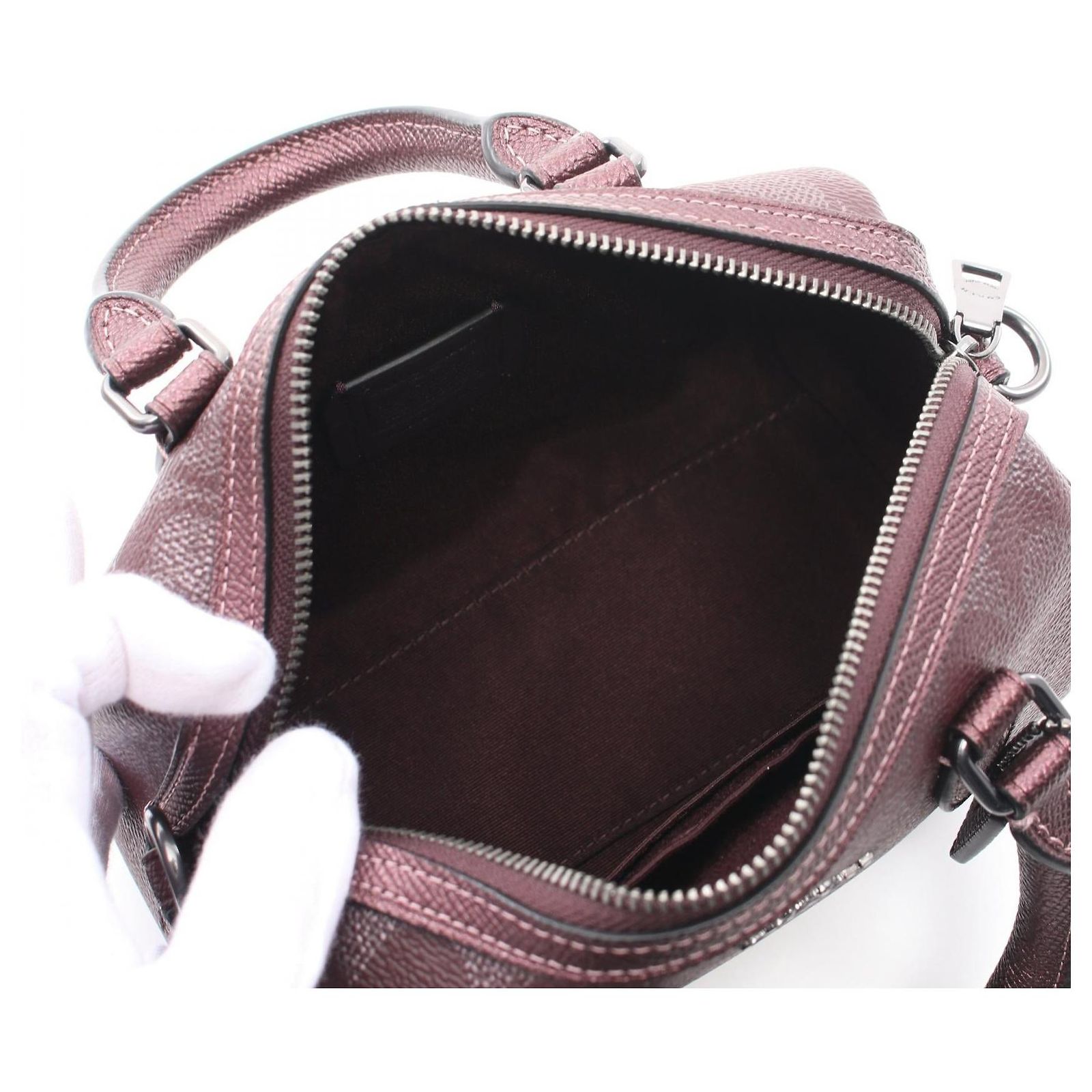 Coach Signature PVC Coated Canvas Handbag (Sold) - Joli Closet
