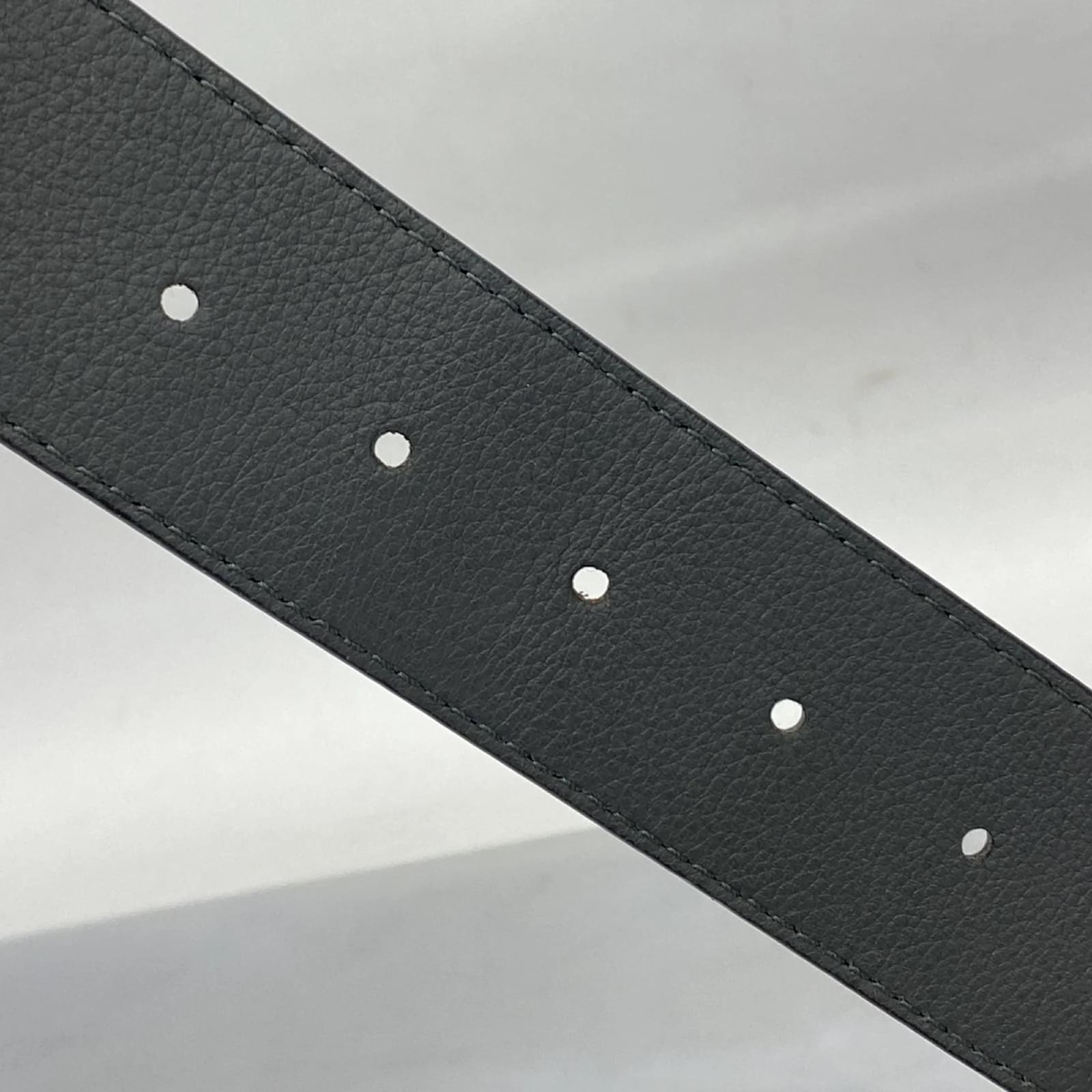 Louis Vuitton Belt Santur LV Optic M0226 Black ref.1942152 - Joli