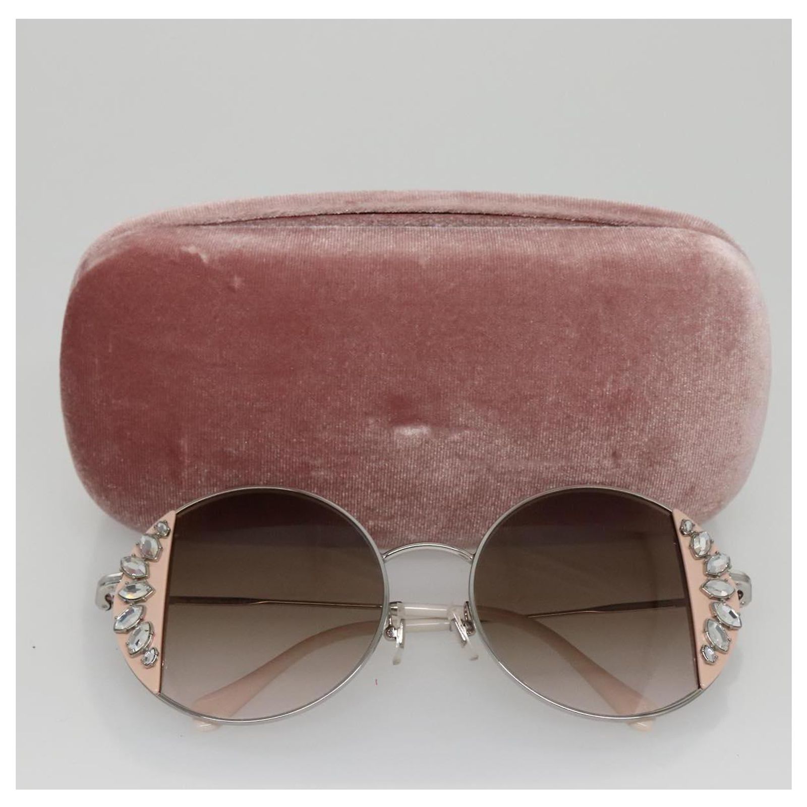 Miu Miu Sunglasses metal Pink Auth am7449 ref.1943235 - Joli  display picture 1