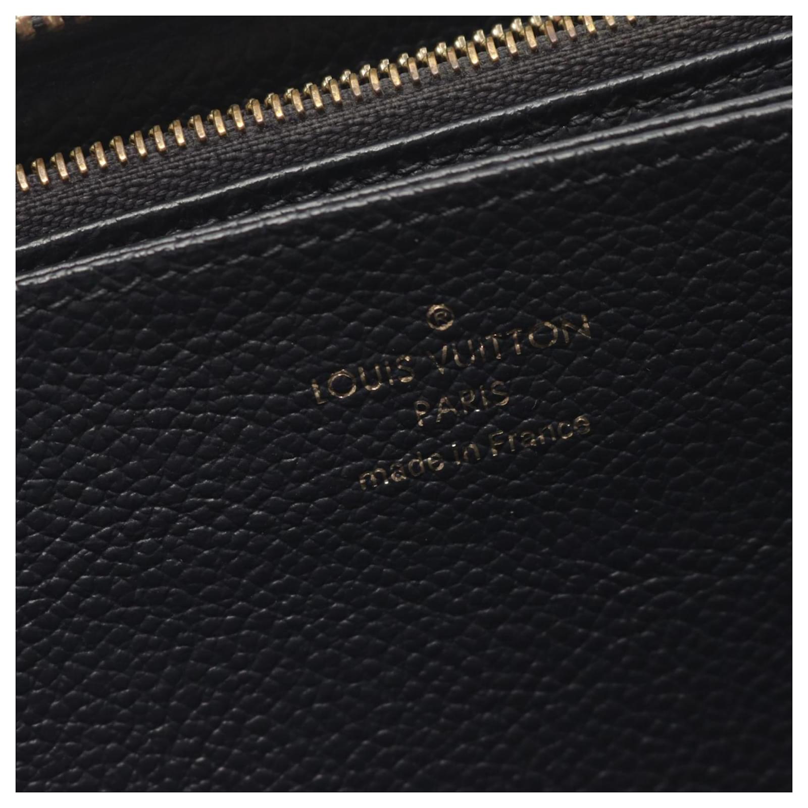 Louis Vuitton Zippy Wallet in Monogram Empreinte Red Navy blue Cloth  ref.1959523