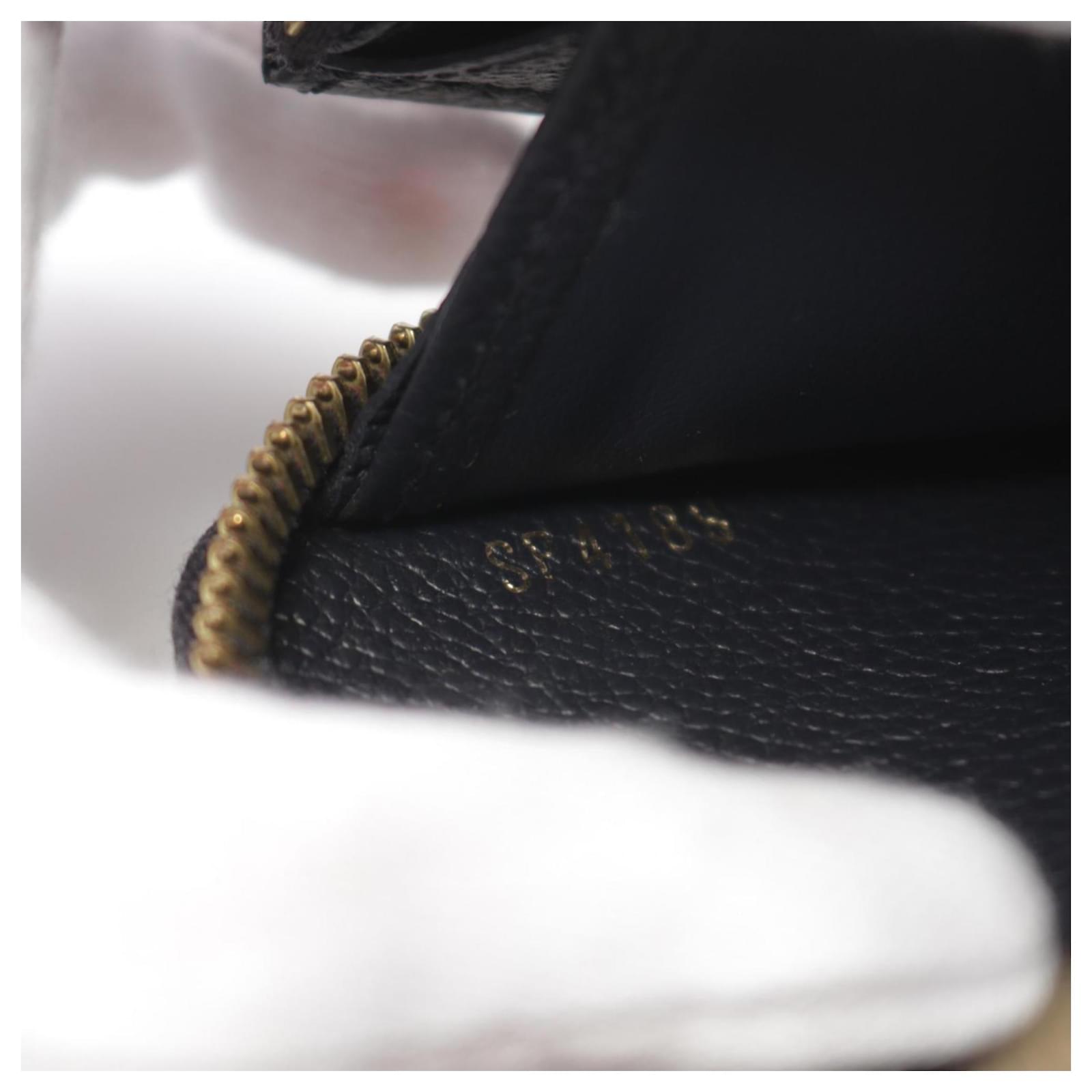 Louis Vuitton Zippy Wallet in Monogram Empreinte Red Navy blue Cloth  ref.1959523