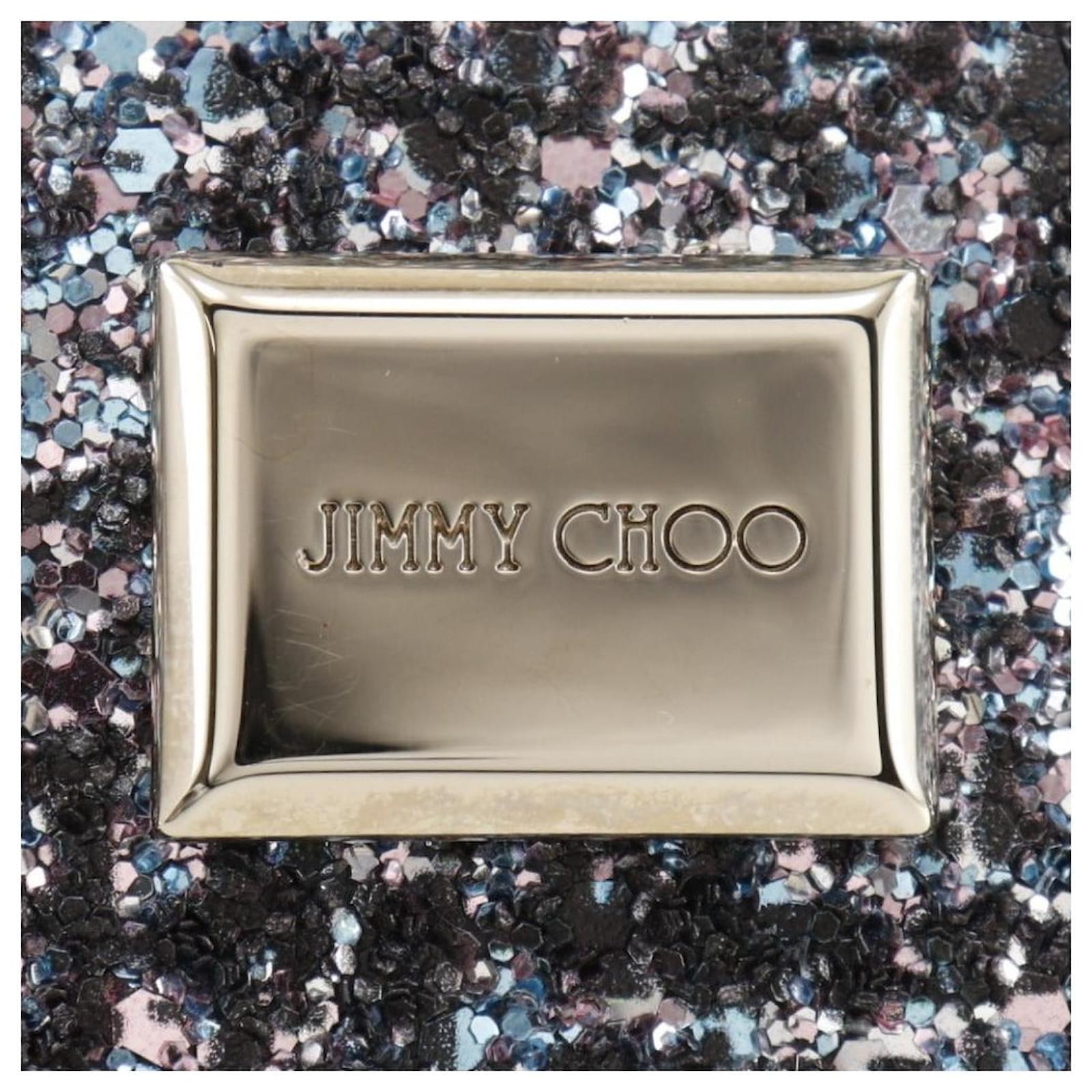 Jimmy Choo LILIA Clutch Bag 2WAY Black ref.JC1964030 (Sold) - Joli