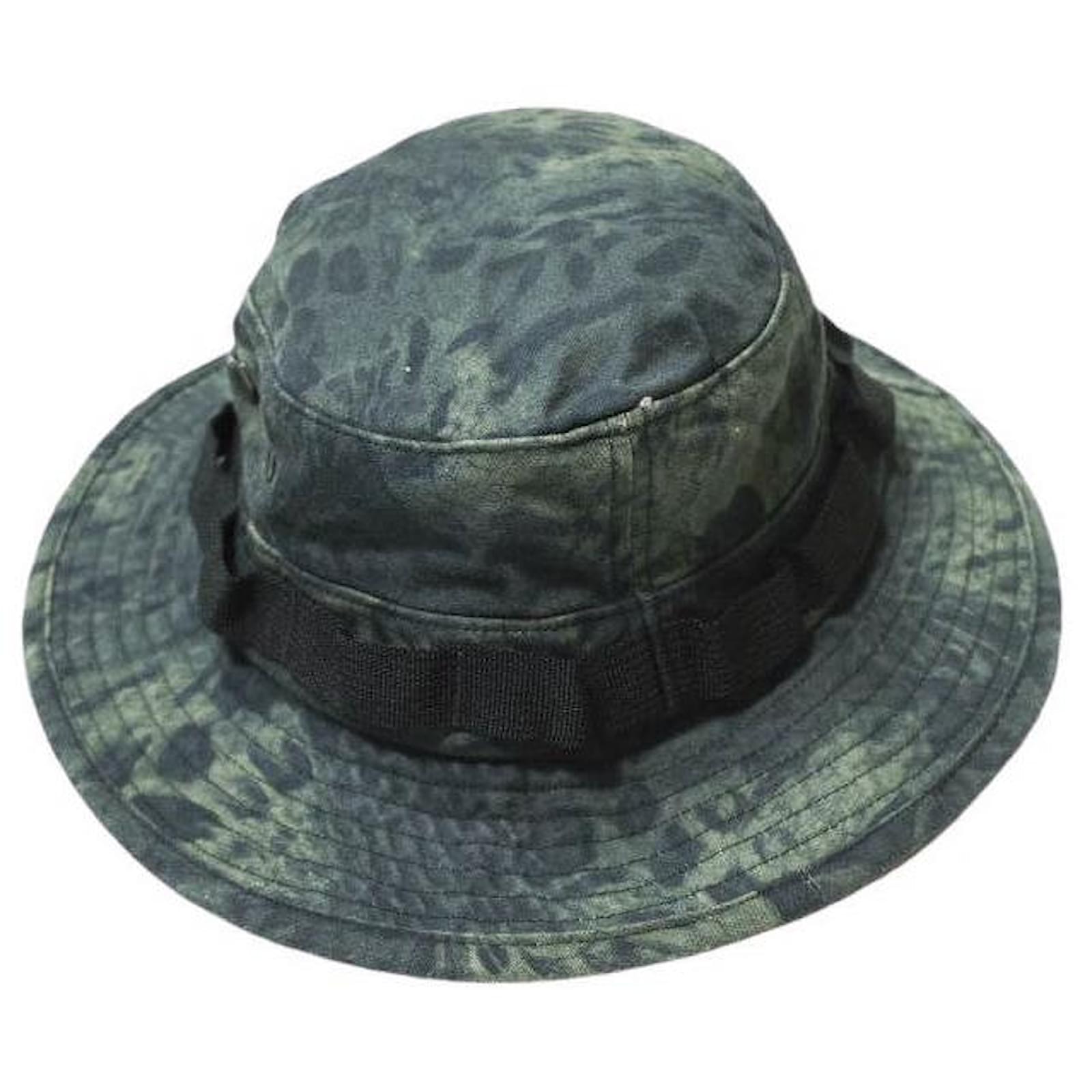 Supreme Military Boonie Hat S/M Black Camo Cotton ref.1966283