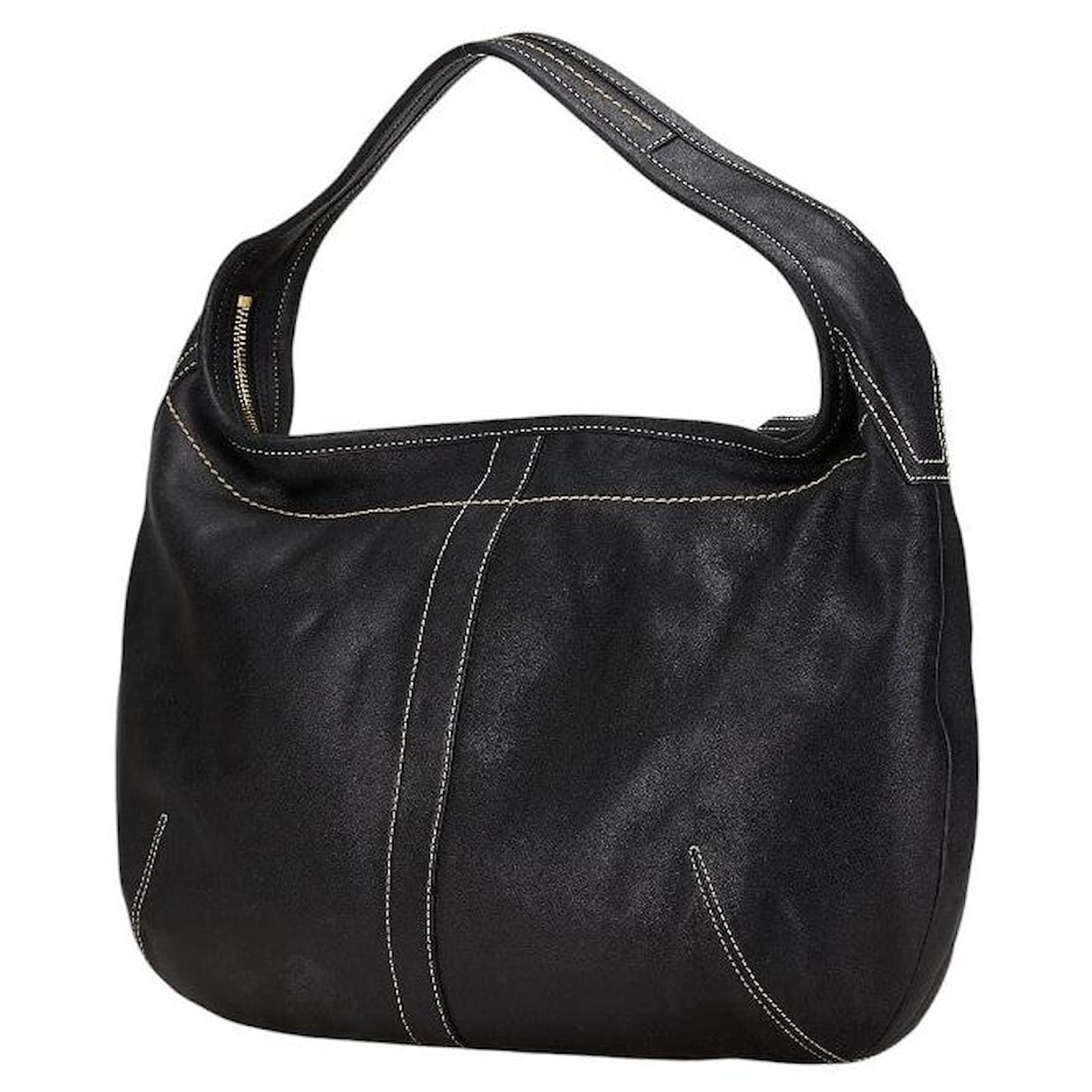 coach Legacy ergo soho hand bag　10741 Coach Leather Ergo Hobo Shoulder Bag 10741 Black ref.1967059