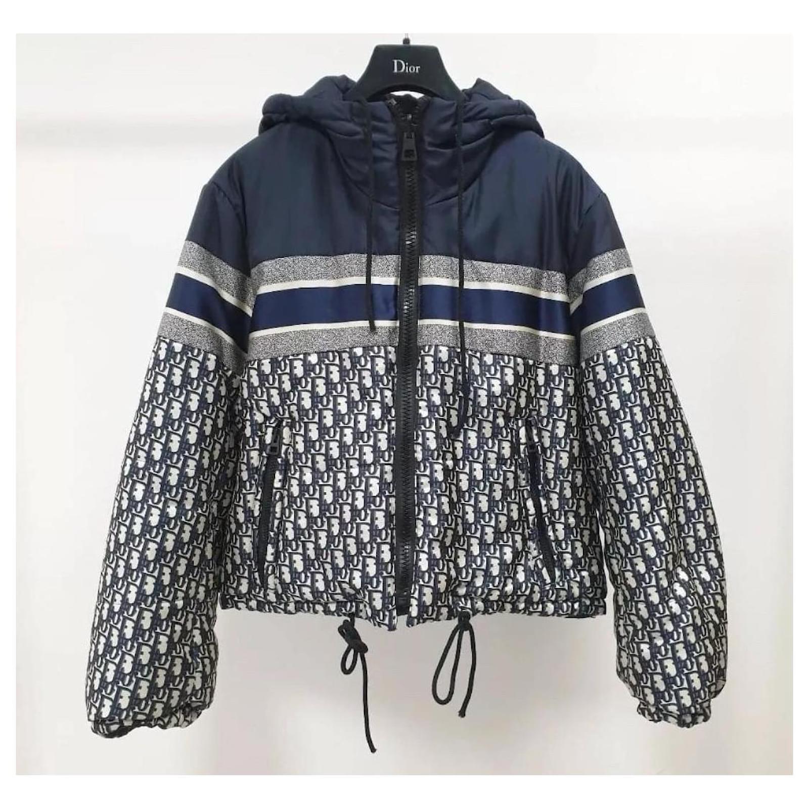 Christian Dior Reversible Cropped Puffer Jacket Sz.S Multiple