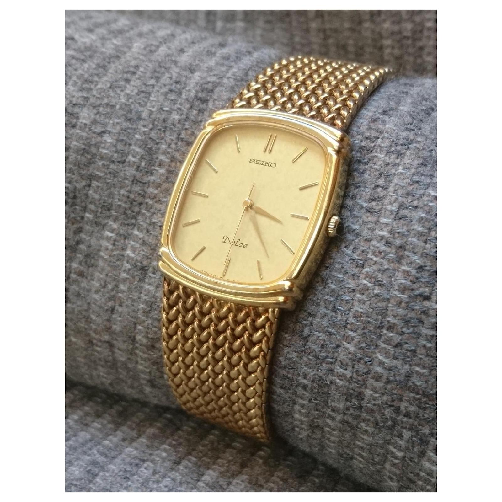 1141 SEIKO Dolce 7741-5110 腕時計 クォーツ 3針 セイコー ドルチェ