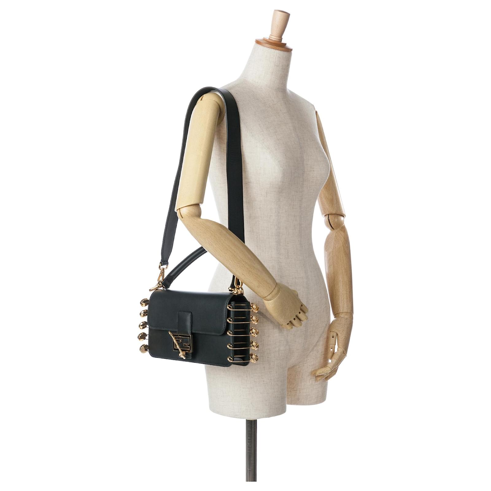 FENDI - VLTN Versace Chanel商品 Fendi x Versace Leather Fendace Sunshine Medium Shopper Tote