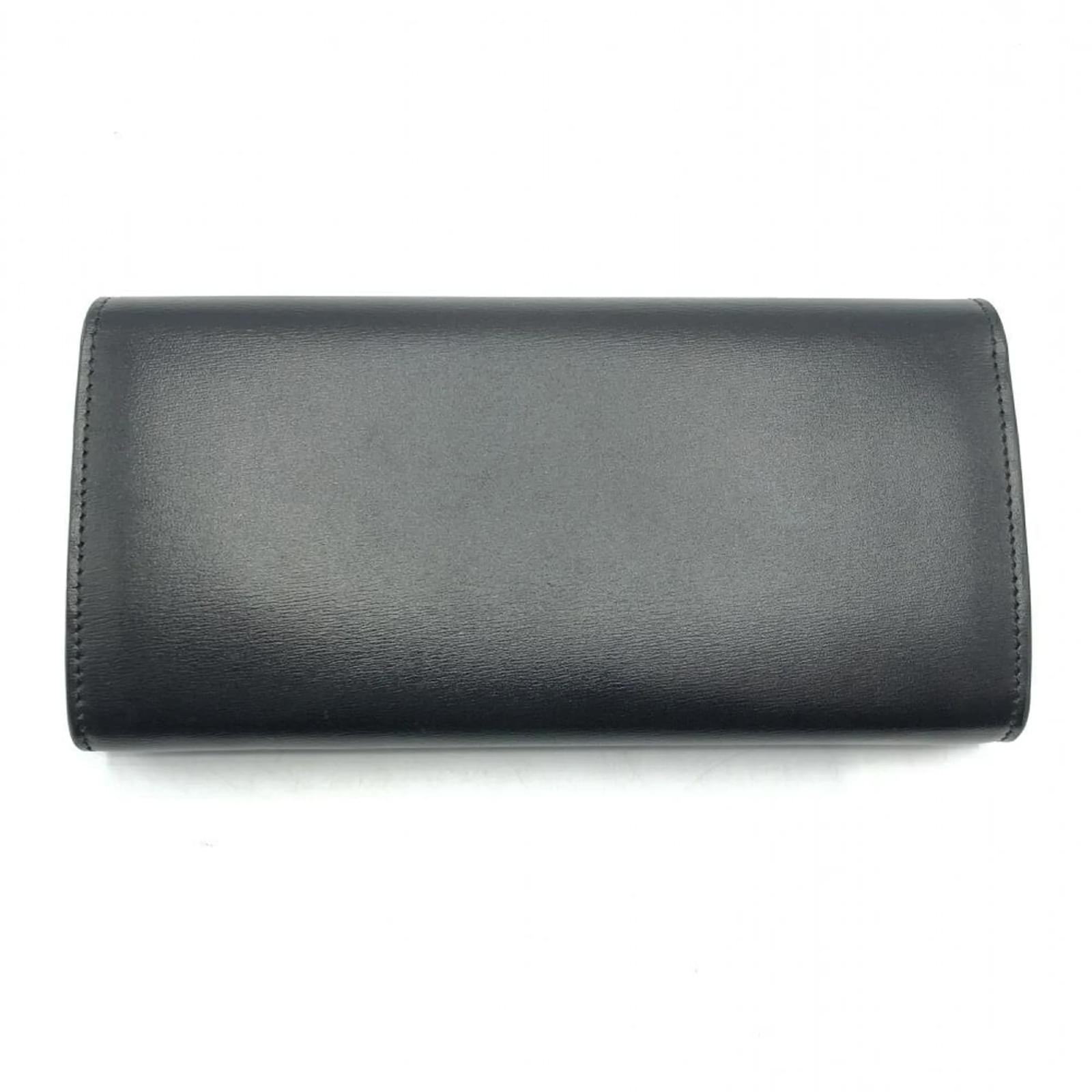 Céline Celine Large Wallet Triomphe Black ref.1982791 - Joli