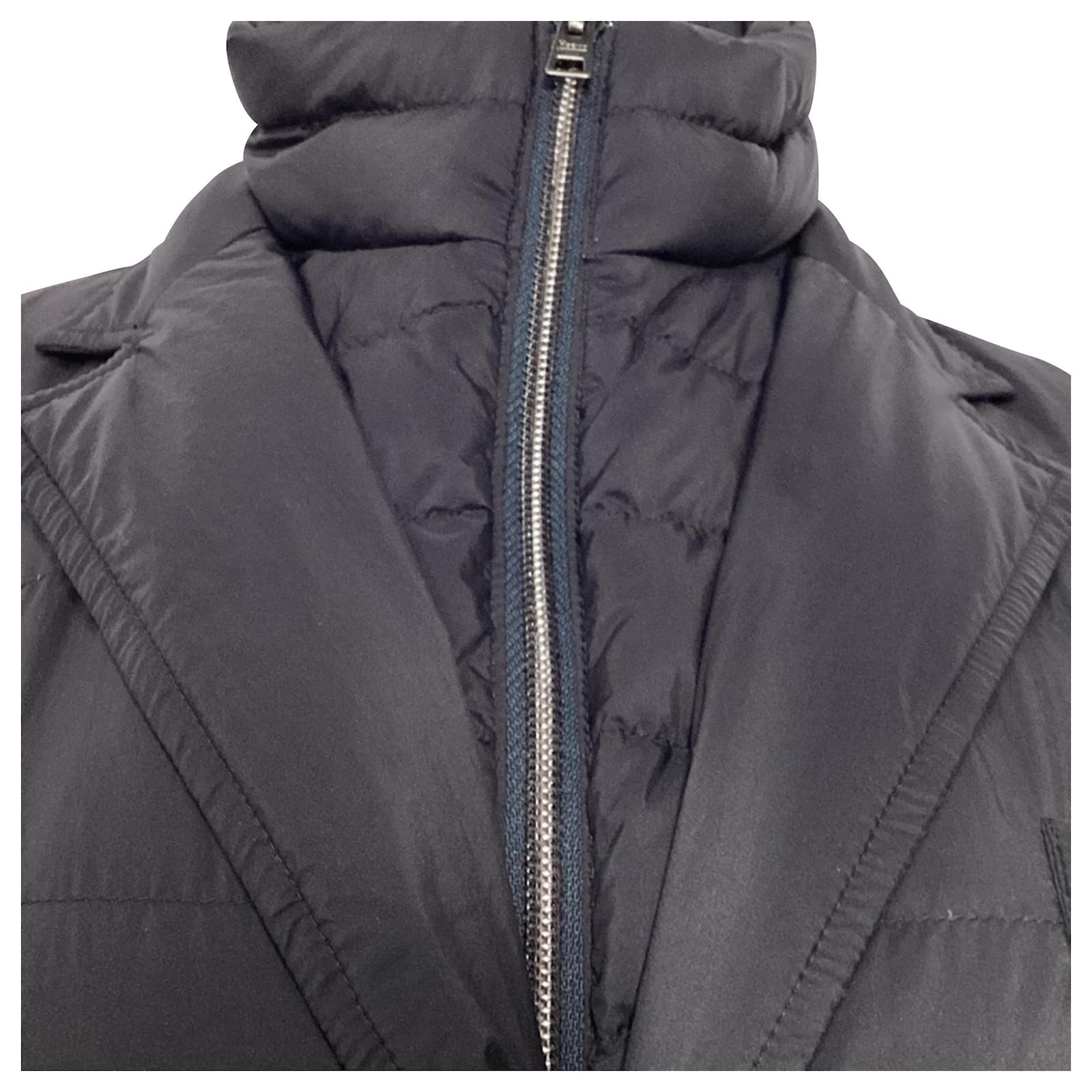 Blazer in piuma Herno Legend con bavaglino rimovibile in poliamide