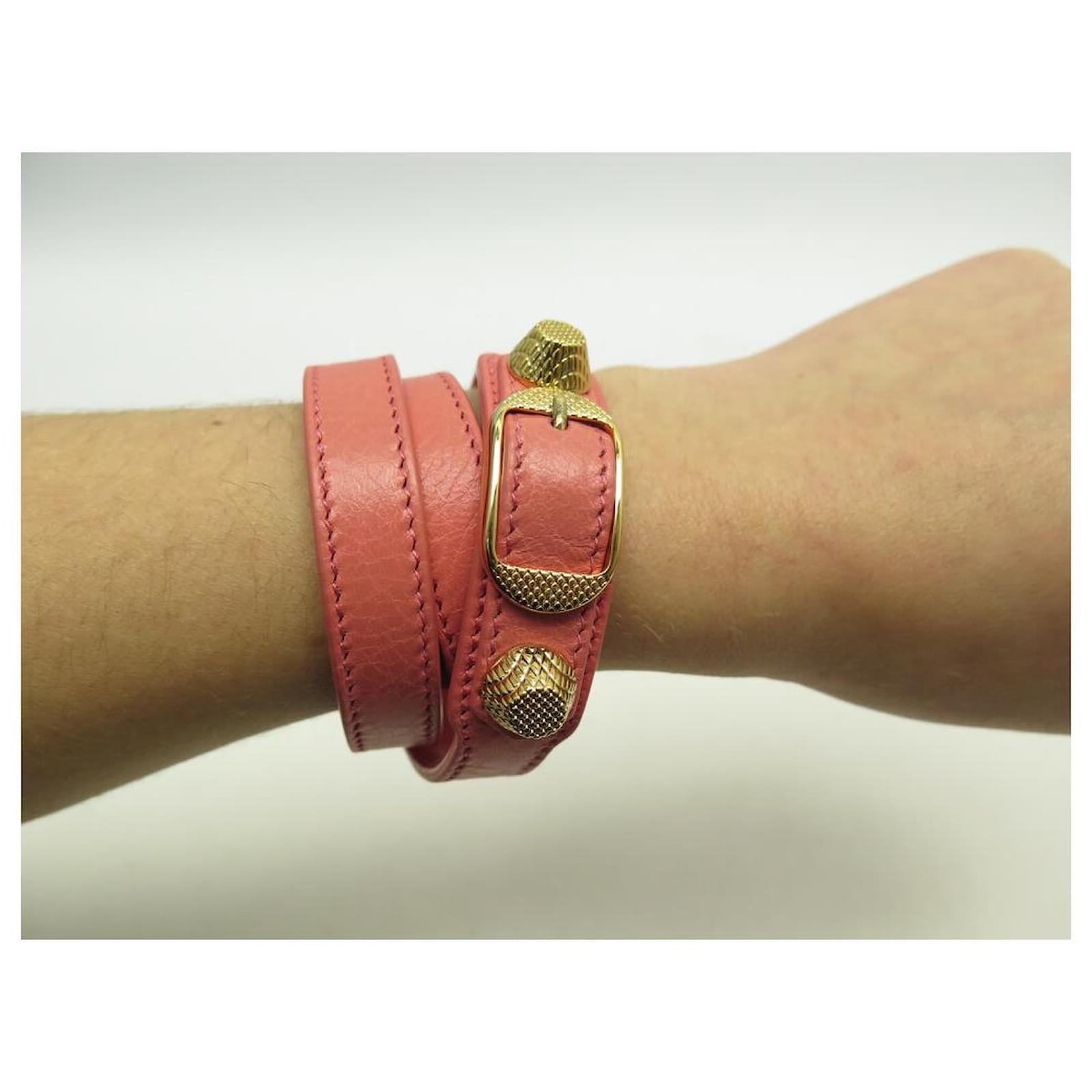 BALENCIAGA 236345 ジャイアント ブレスレット bracelet balenciaga 236345 giant double tour cuir