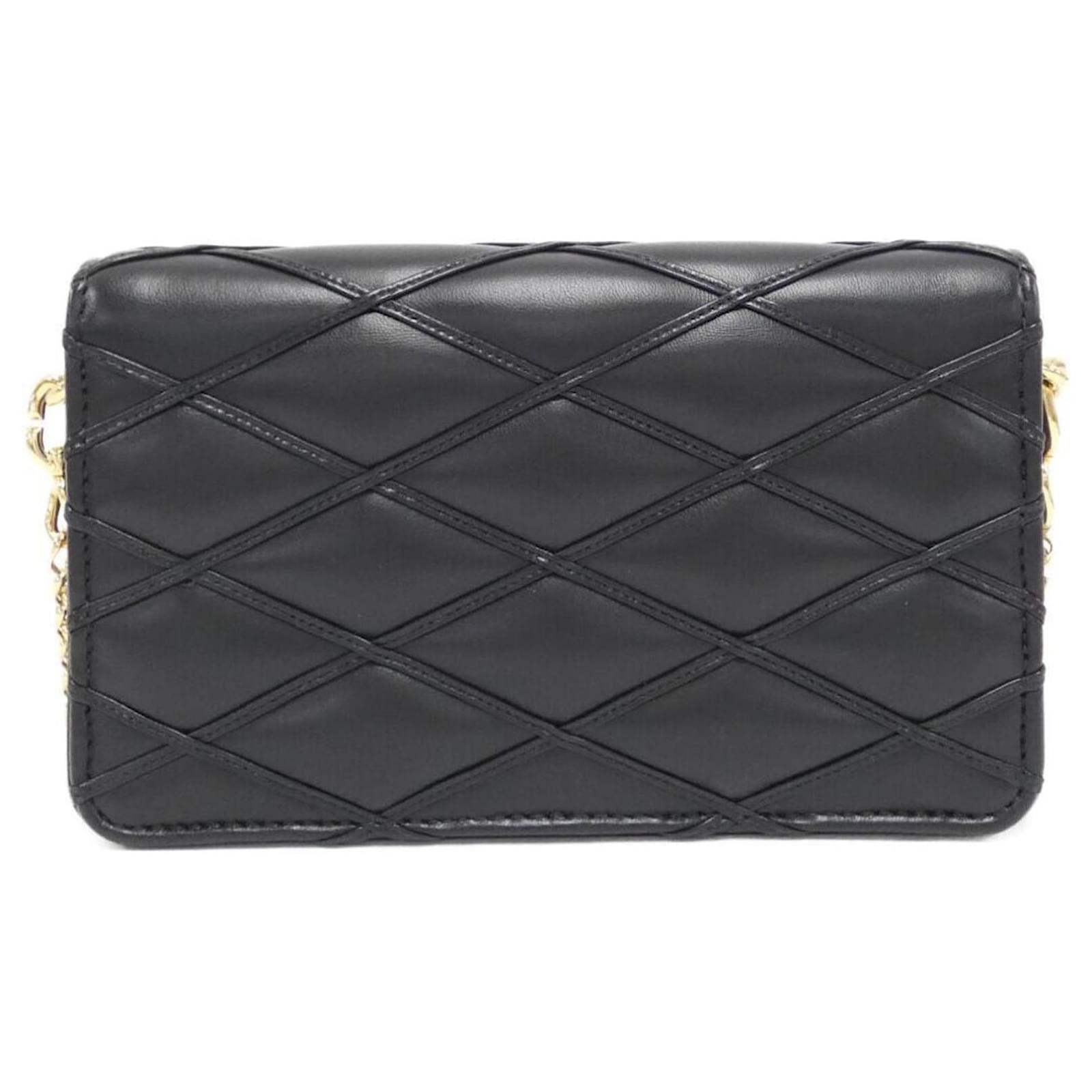 Louis Vuitton GO-14 WOC M13139 Chain Wallet Black Leather Louis Vuitton GO-14 WOC M13139 Chain Wallet Black Leather