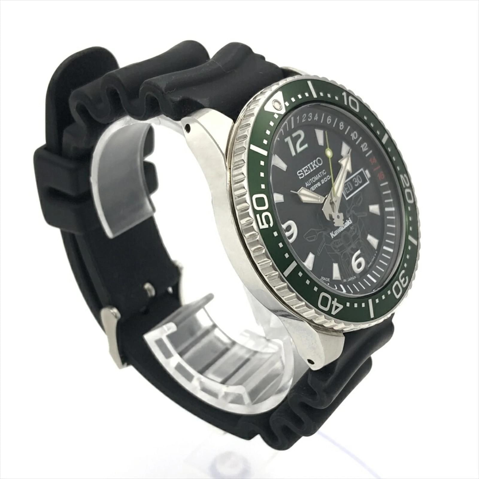 SEIKO 手巻き　時計 Seiko × Kawasaki Ninja ZX-10R Automatic Watch ref.1998477