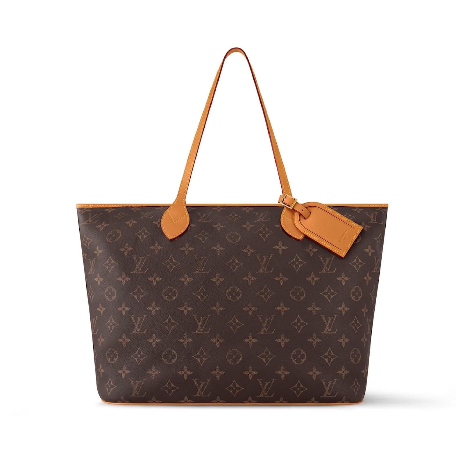 Louis Vuitton LV Nevereverfull new Brown Leather ref.1999021