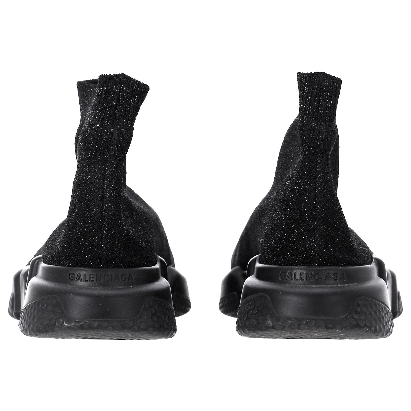 Balenciaga Speed Trainer Shoes in Black Polyester ref.1999386