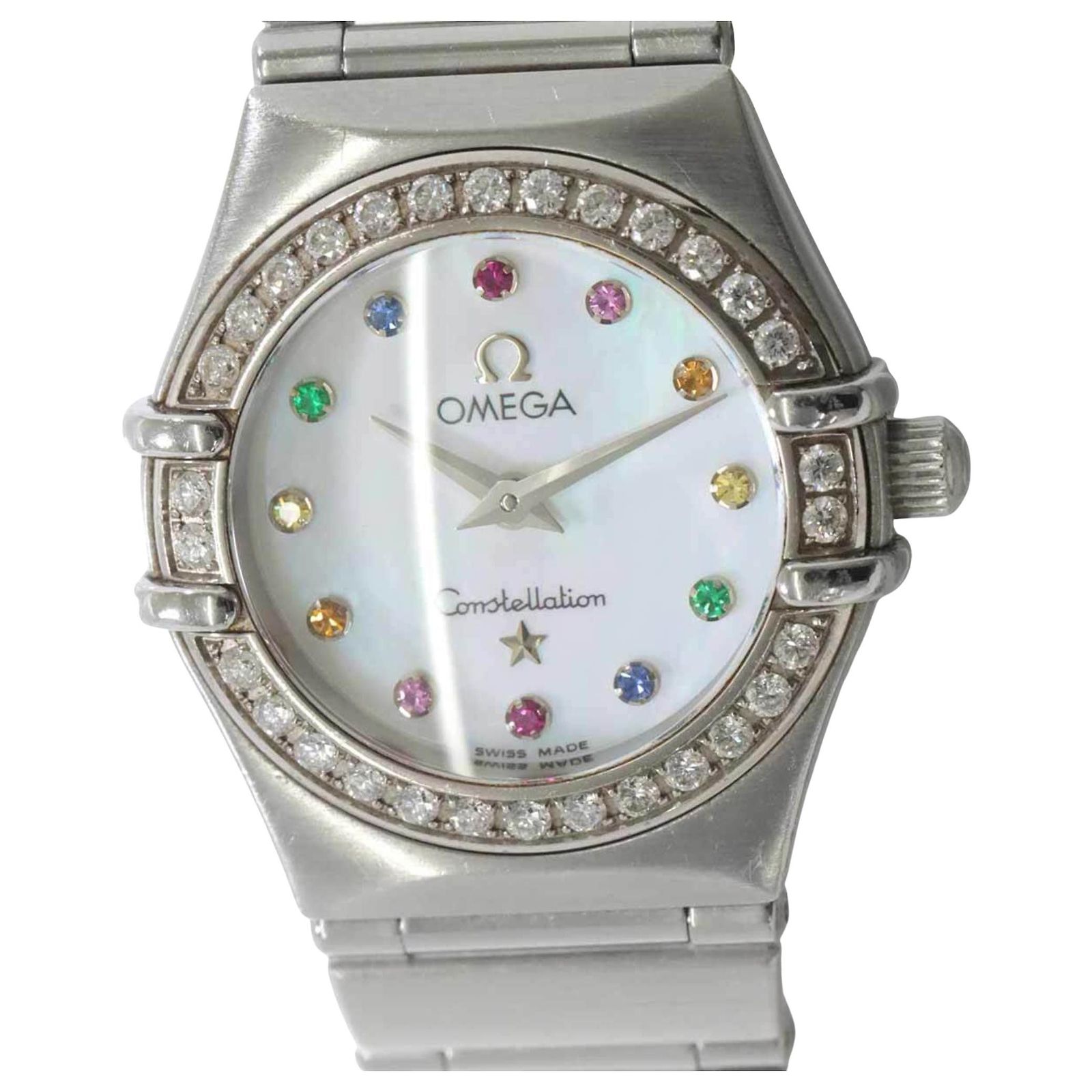 Omega Constellation White Steel ref.2001027 - Joli Closet