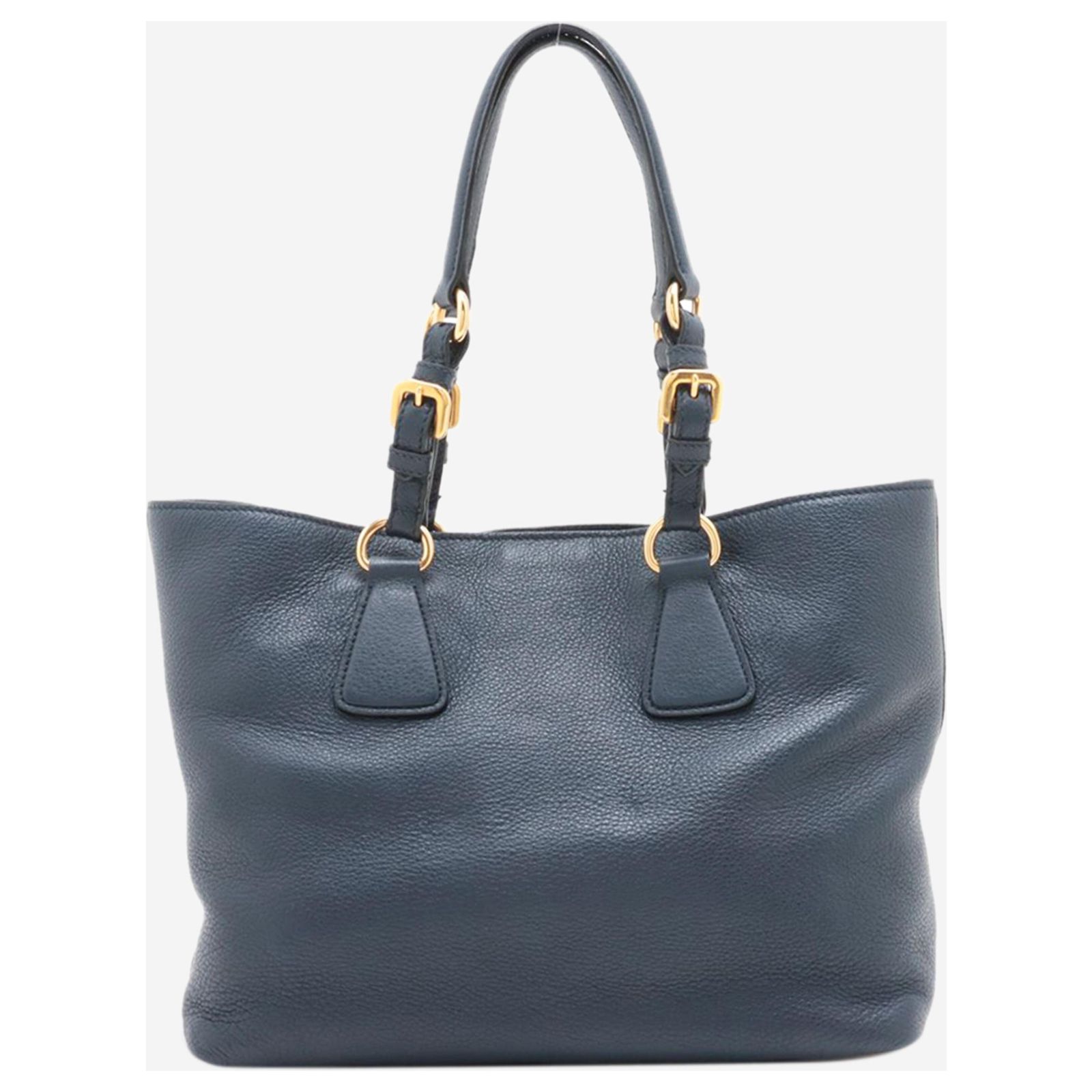Prada Dark blue Vitello Daino leather bag ref.2002209 - Joli Closet