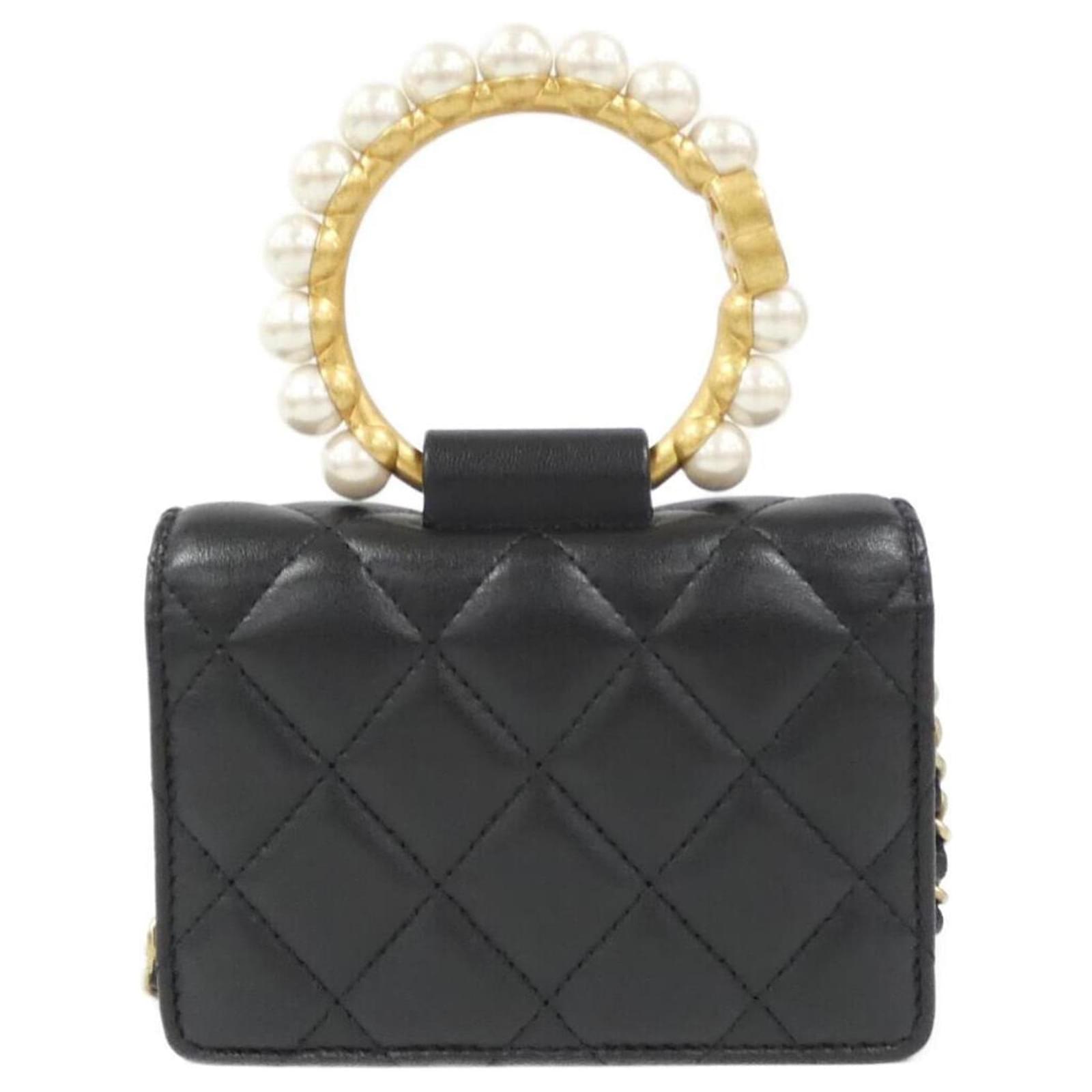 Chanel AP2274 Chain Clutch Black Leather ref.2002512 - Joli Closet