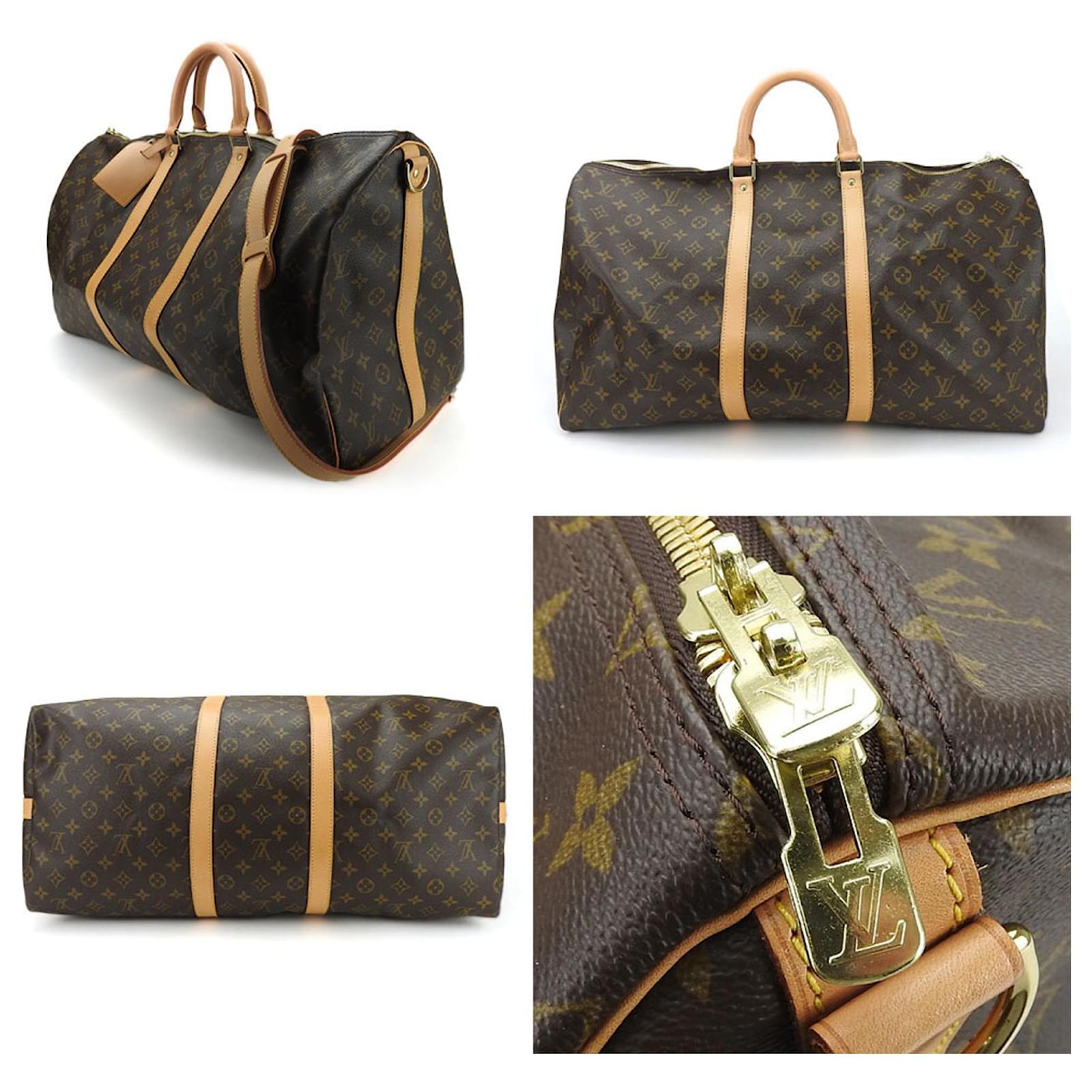 Keepall Louis Vuitton Monogram Boston Bag Patent leather  ref.2005844