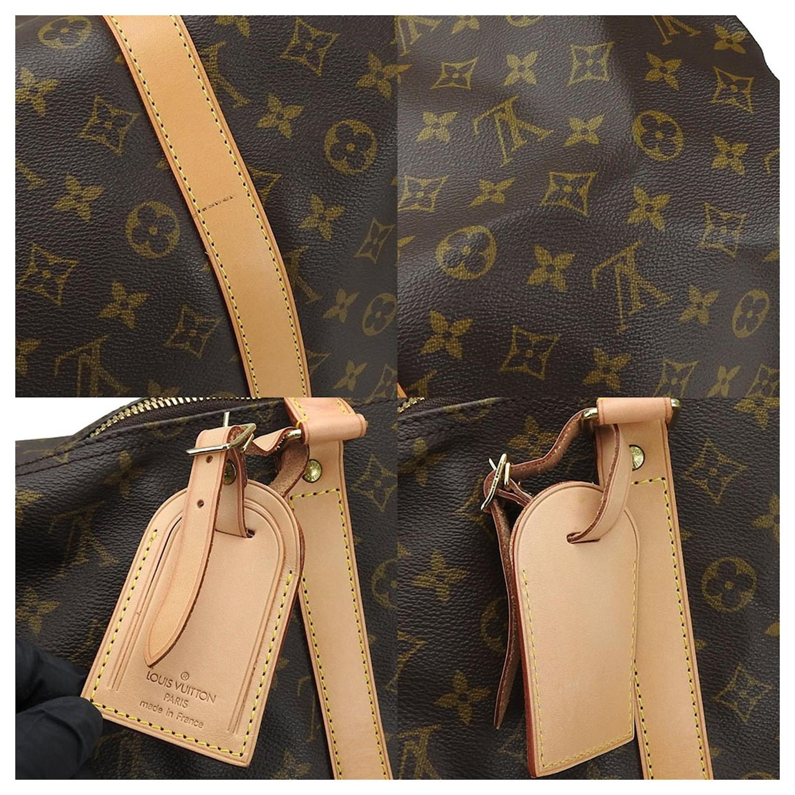 Keepall Louis Vuitton Monogram Boston Bag Patent leather  ref.2005844