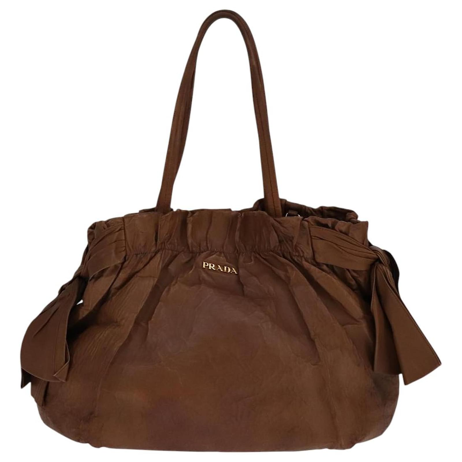 PRADAバック Prada Spazzolato Leather Airbrushed Supernova - Green Handle Bags