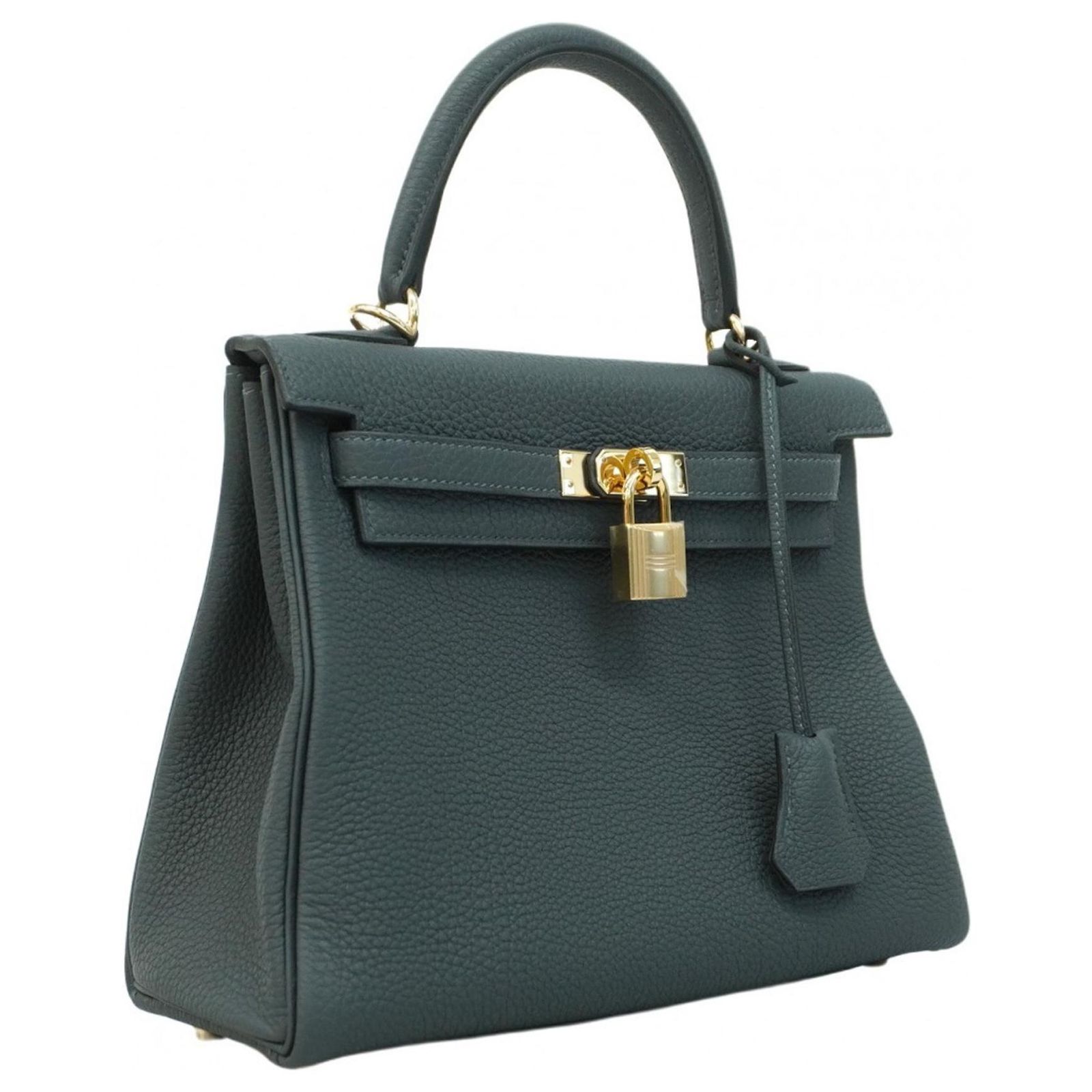 Hermès Hermes Kelly 25 Togo Handbag Leather ref.2011205 - Joli Closet